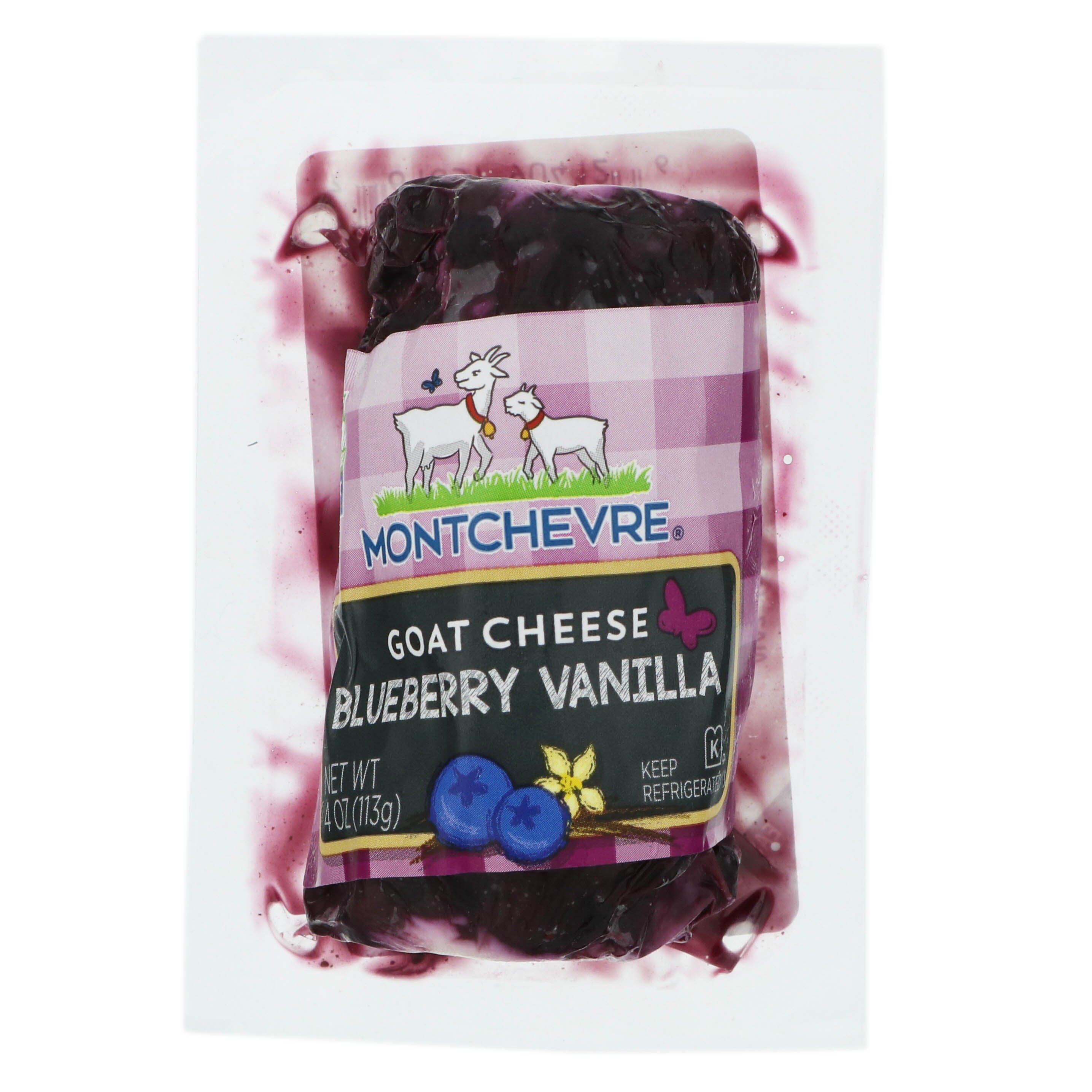 Montchevre Fresh Blueberry Vanilla Goat Cheese Shop Cheese At H E B