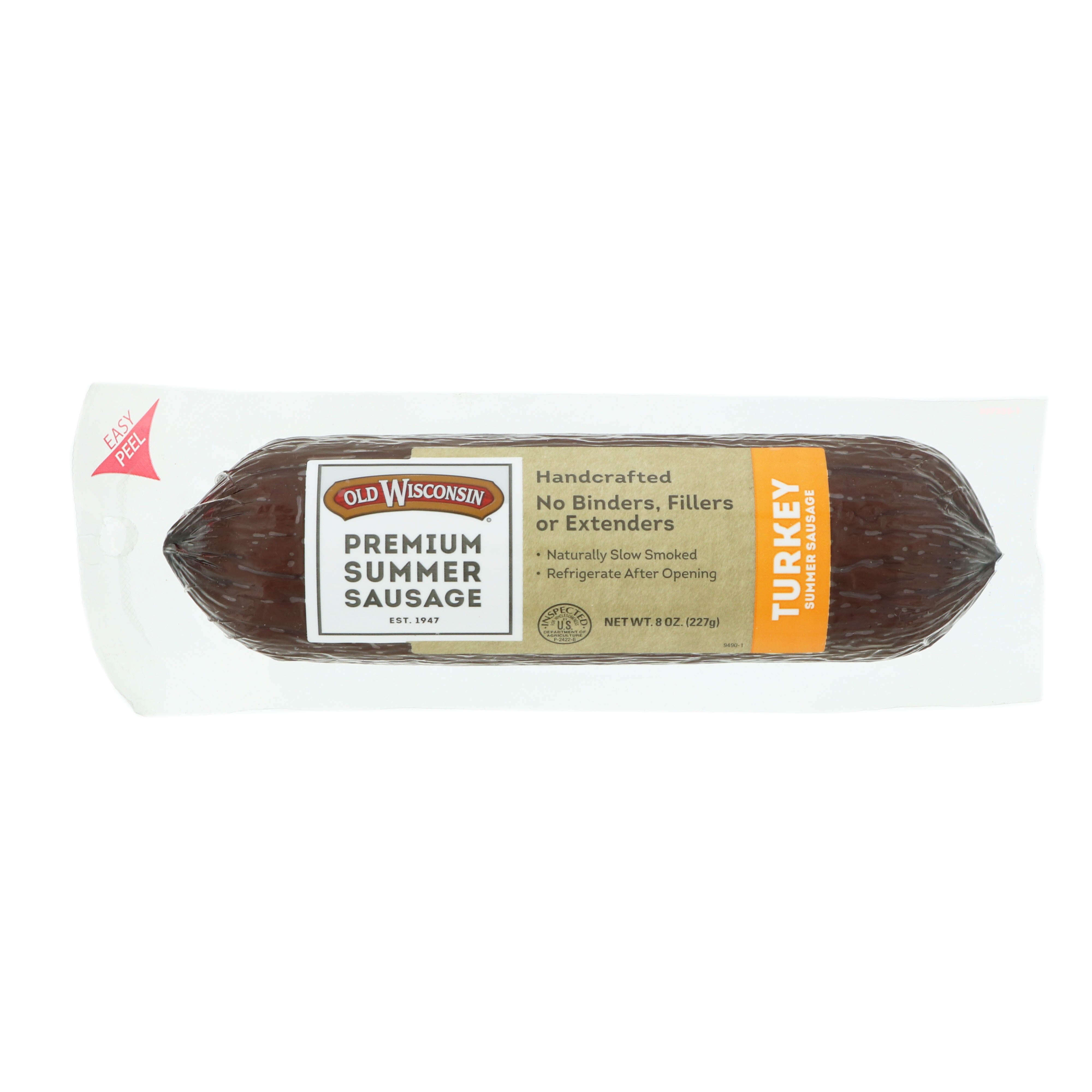 Old Wisconsin Turkey Summer Sausage Shop Sausage At H E B   001893850 1