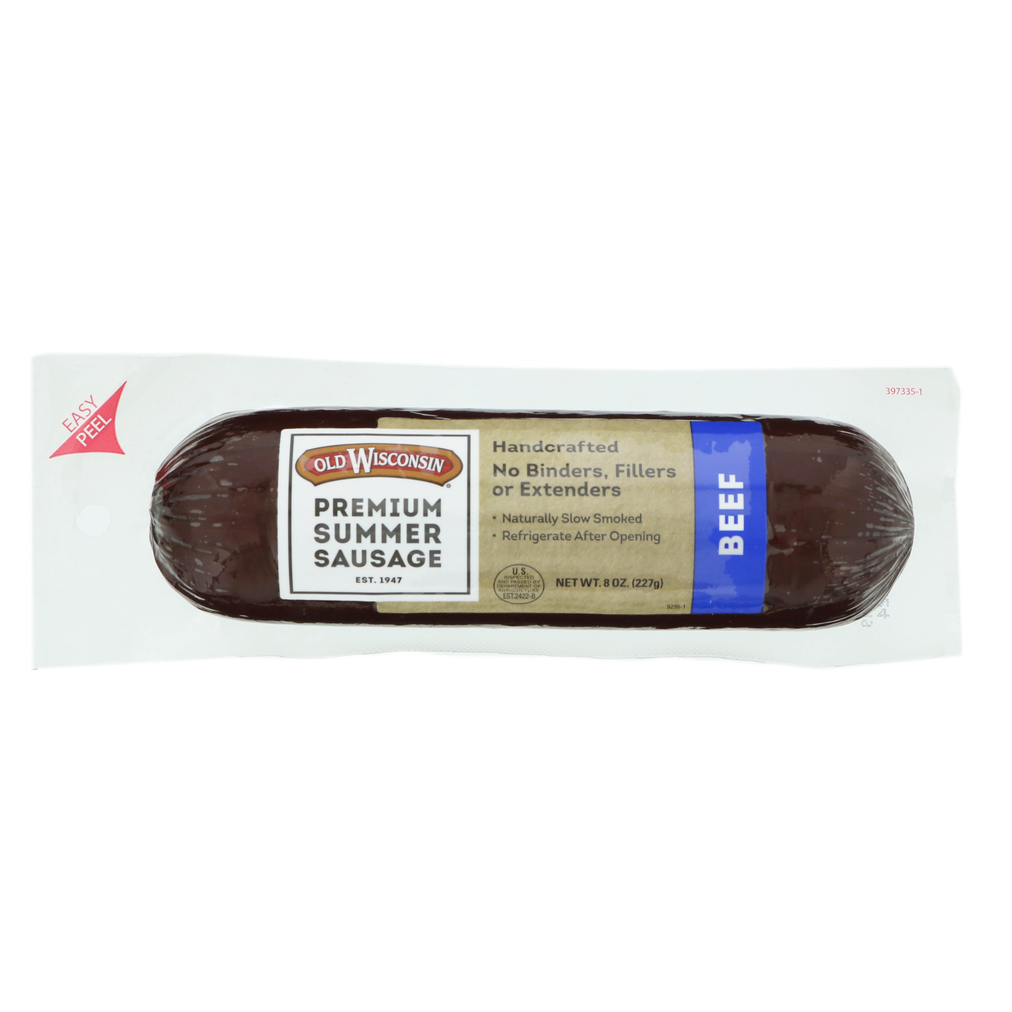 Old Wisconsin Beef Summer Sausage Shop Sausage at HEB