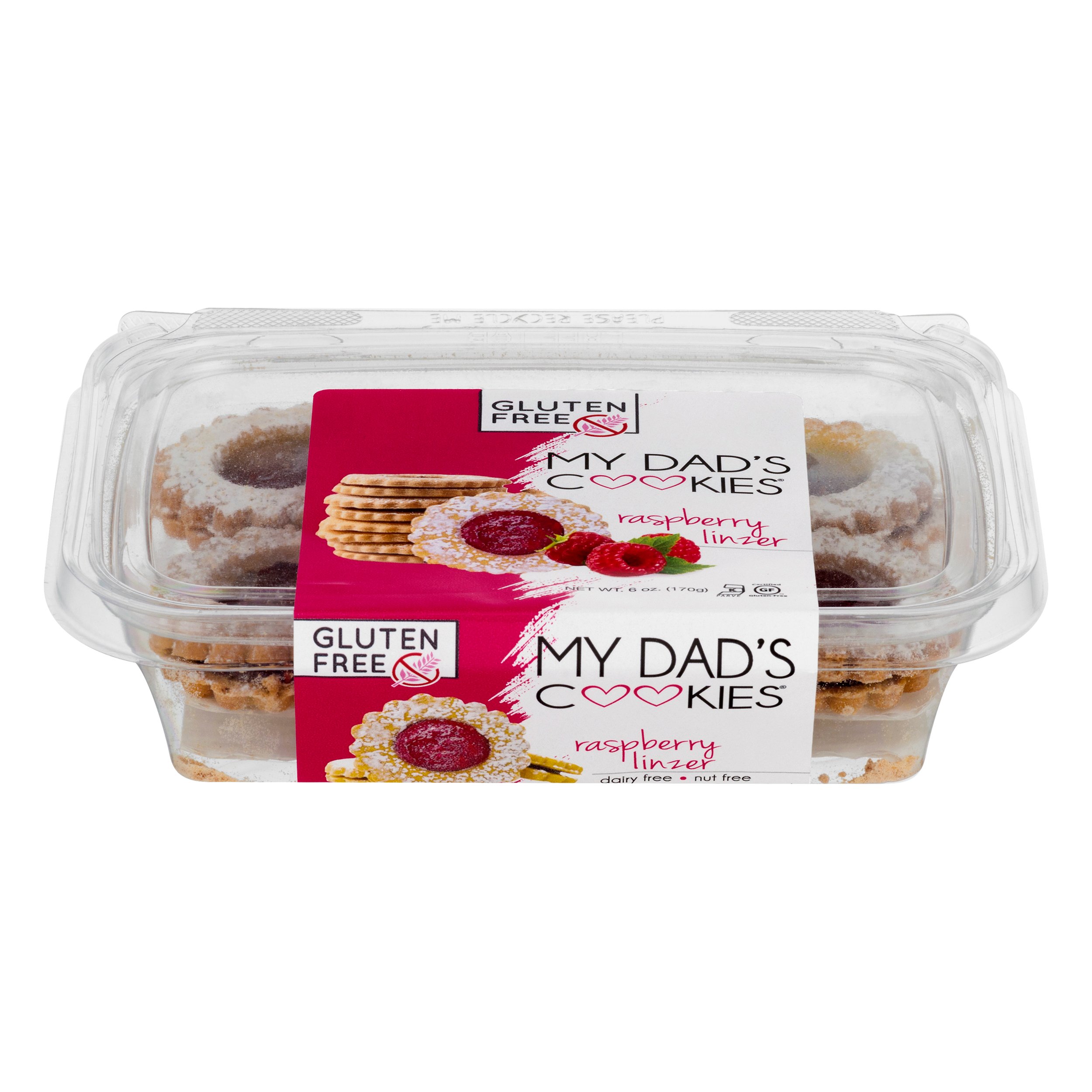 My Dad's Gluten Free Raspberry Linzer Cookies - Shop Cookies at H-E-B