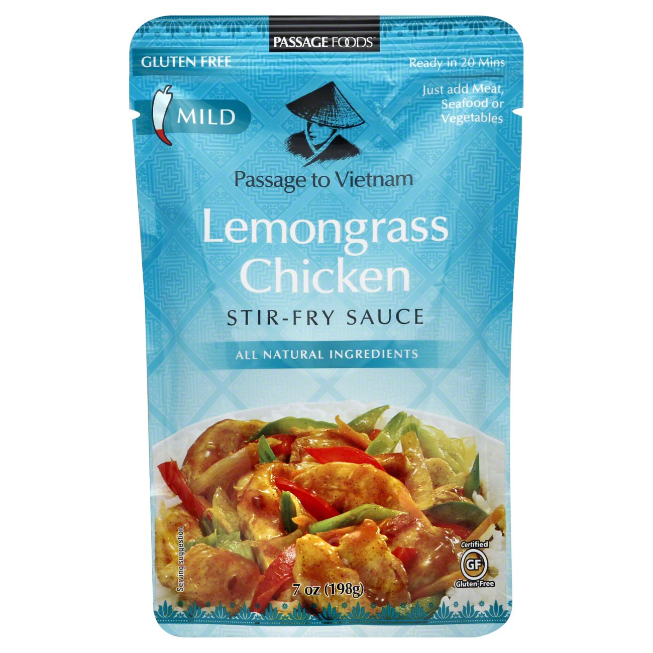 Passage Foods Passage to Vietnam Lemon Grass Chicken StirFry Sauce