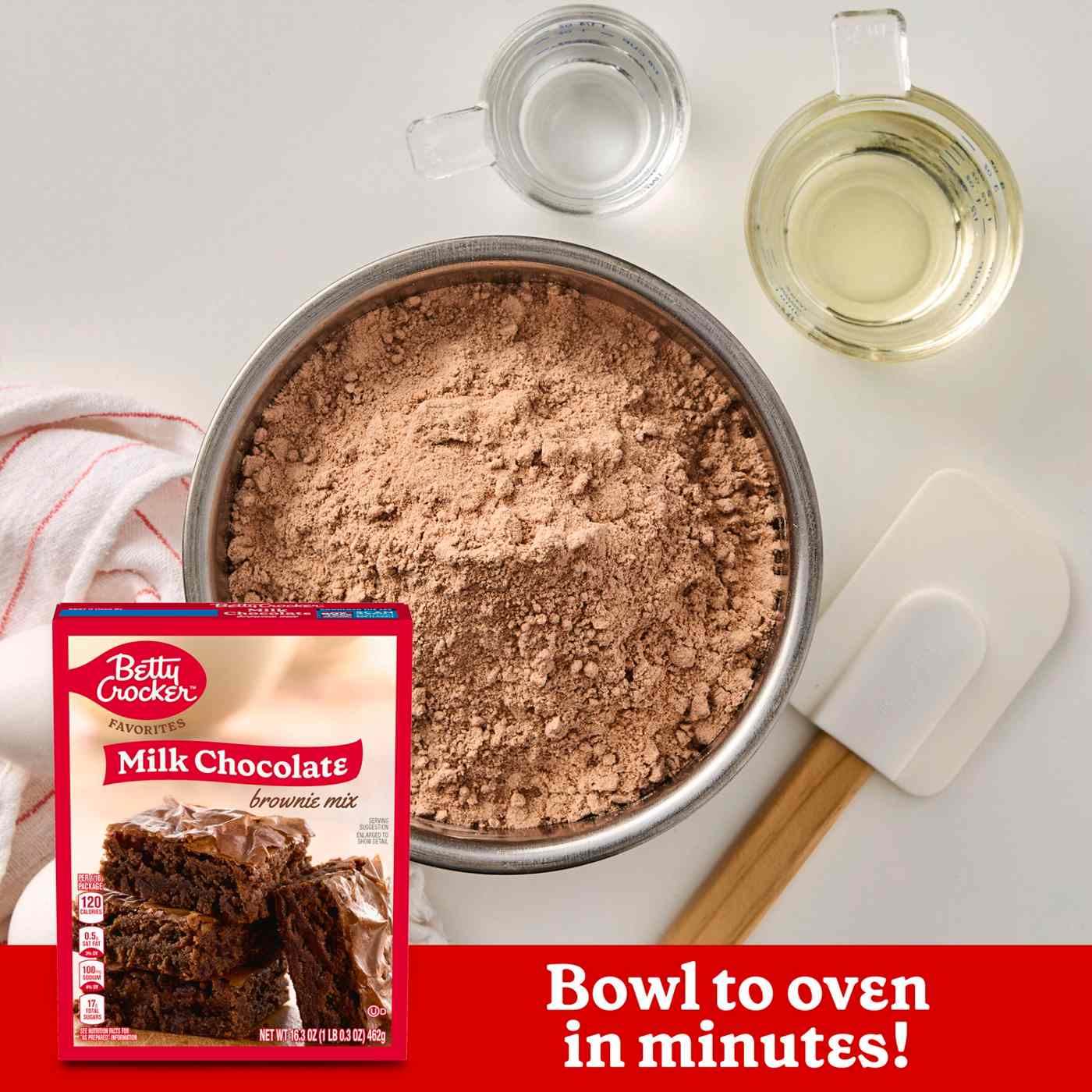 Betty Crocker Milk Chocolate Brownie Mix; image 5 of 6
