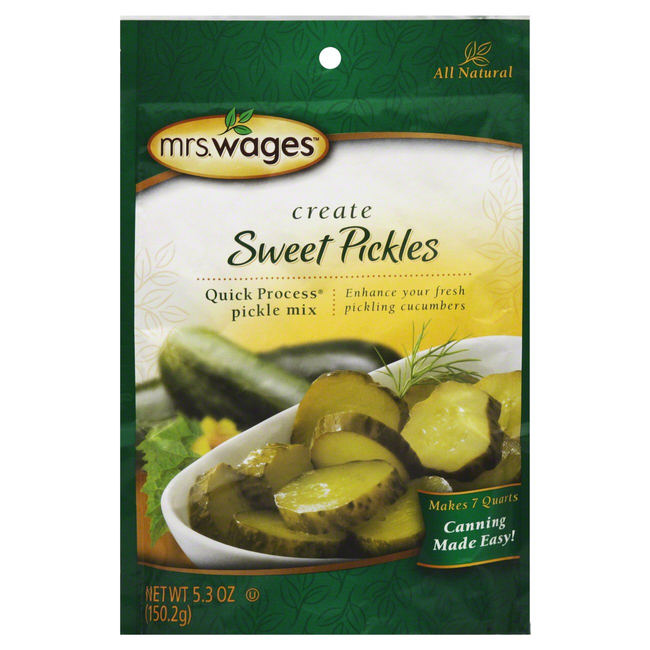 Mrs. Wages Create Sweet Pickle Mix - Shop Canning supplies at H-E-B