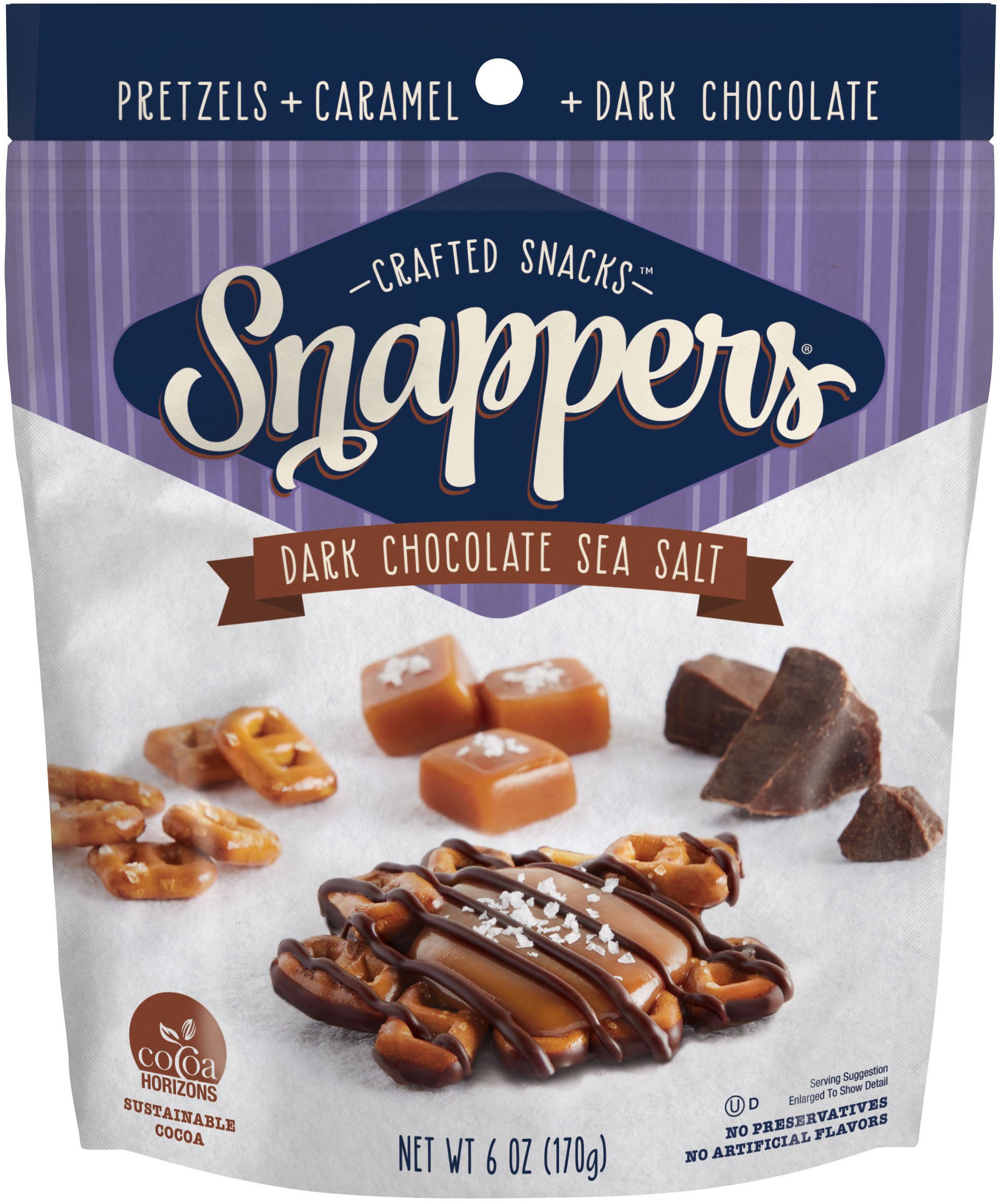 Snappers Dark Chocolate Sea Salt Caramel Candy Shop at HEB