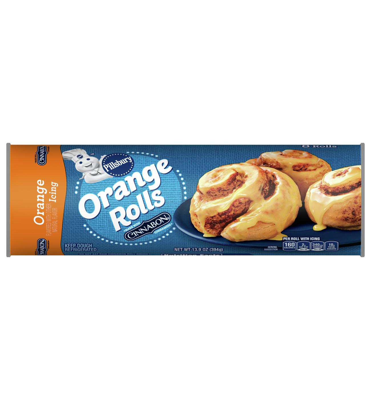 Pillsbury Orange Rolls With Cinnabon; image 1 of 2