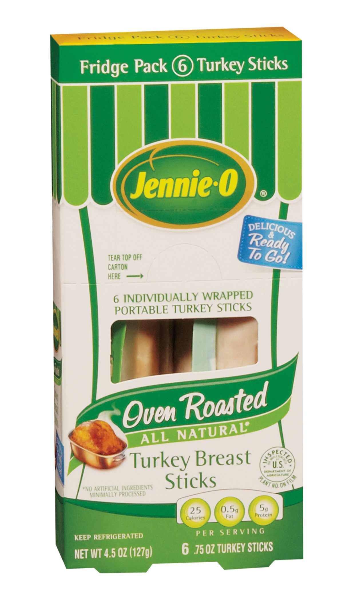 JennieO Oven Roasted Turkey Breast Snack Sticks Shop Snack Trays at