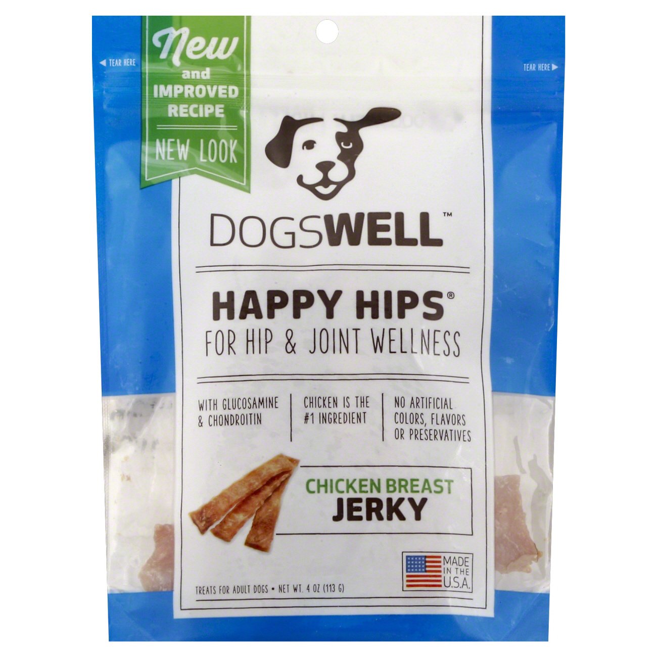 Dogswell Happy Hips Chicken Breast Jerky Treats - Shop Dogs at H-E-B