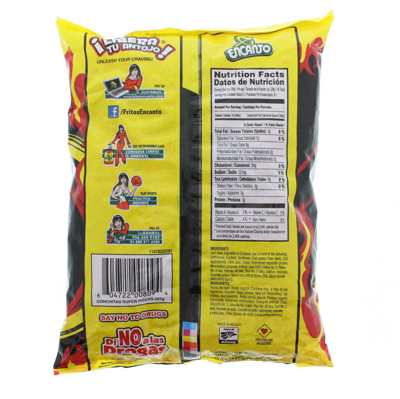 Encanto Conchitas Super Piccas Corn Chips - Shop Chips at H-E-B