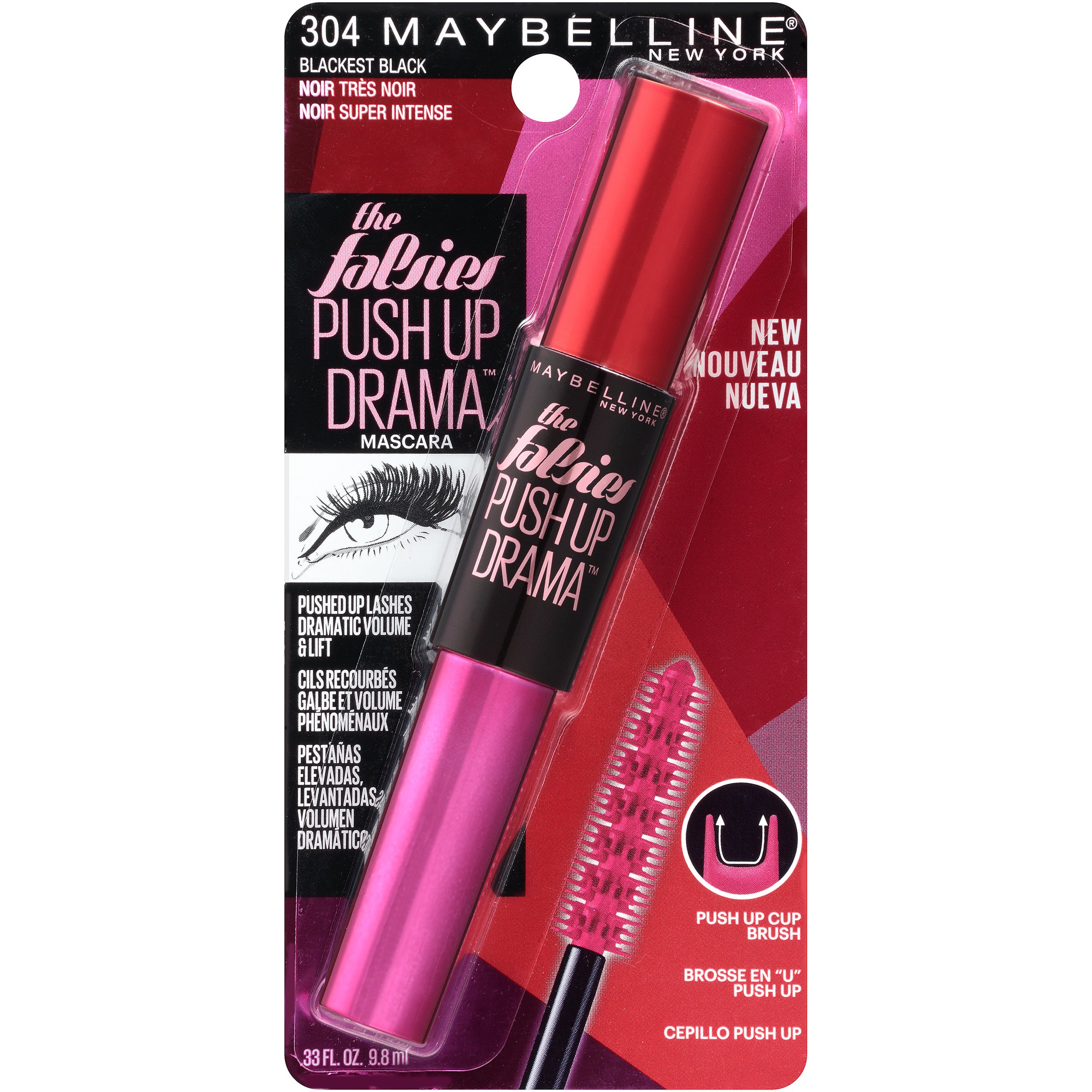 Herre venlig champion Rejse Maybelline The Falsies Push Up Drama Washable Mascara Blackest Black - Shop  Mascara at H-E-B