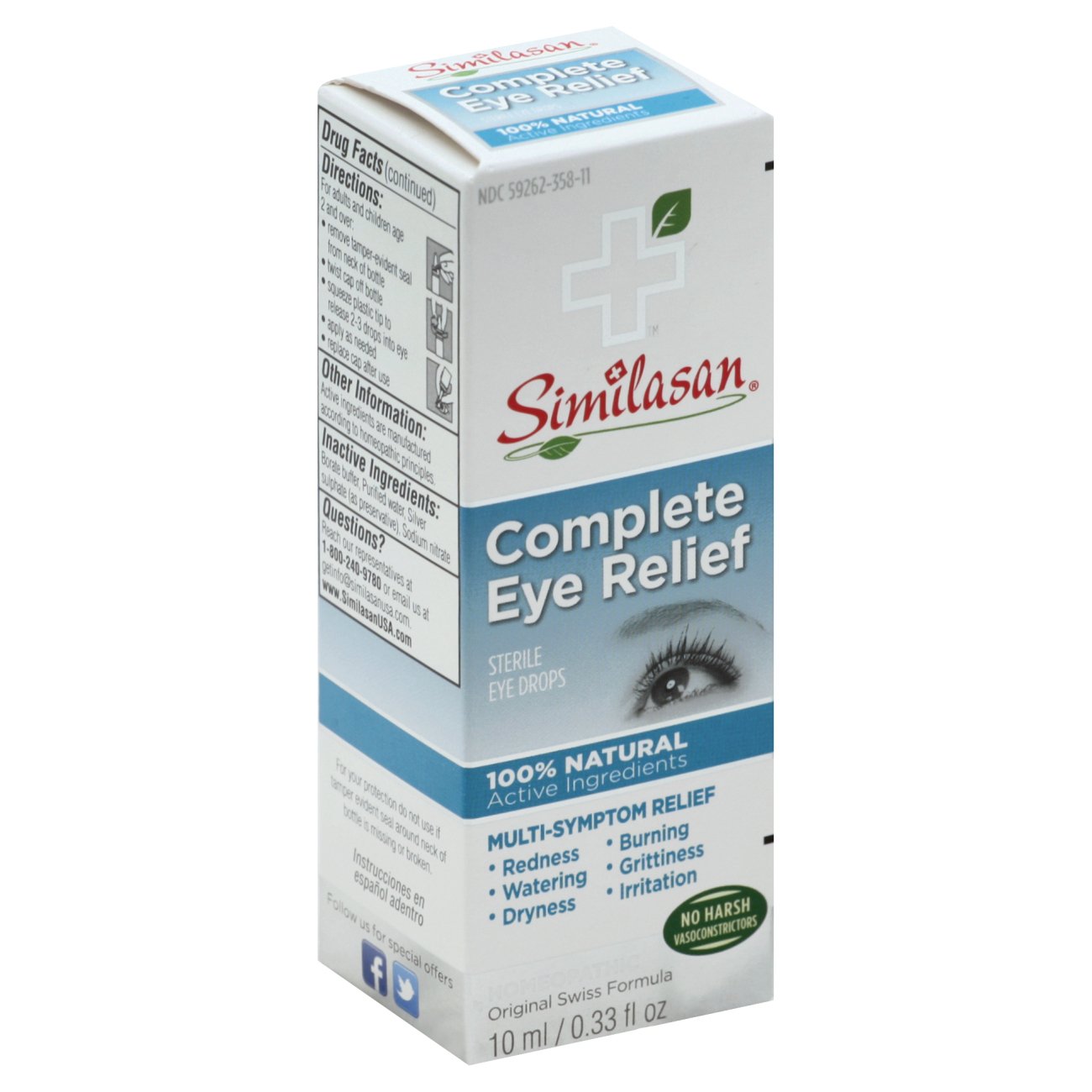 Similasan Complete Eye Relief - Shop Herbs & homeopathy at H-E-B