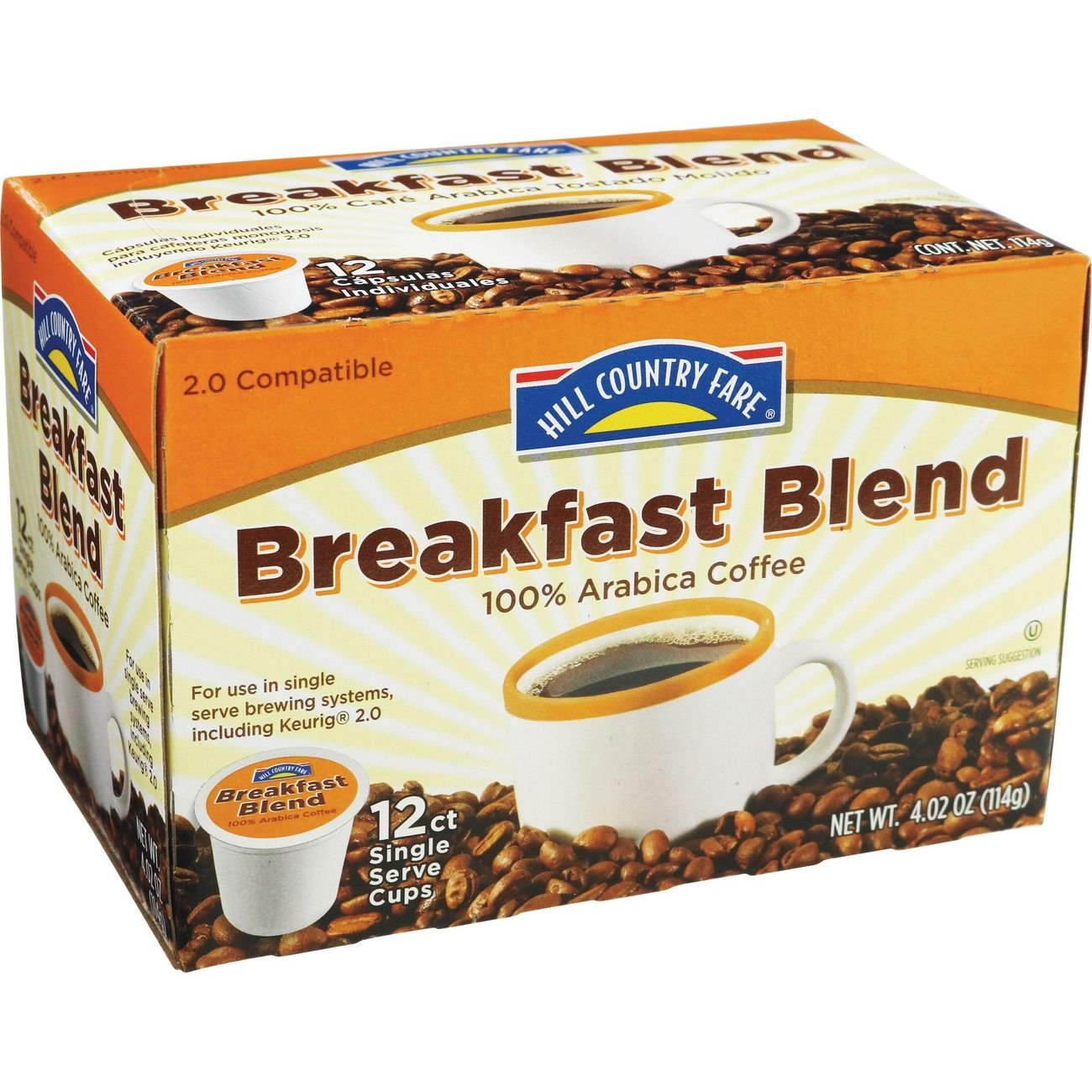 Hill Country Fare Breakfast Blend Single Serve Coffee Cups Shop