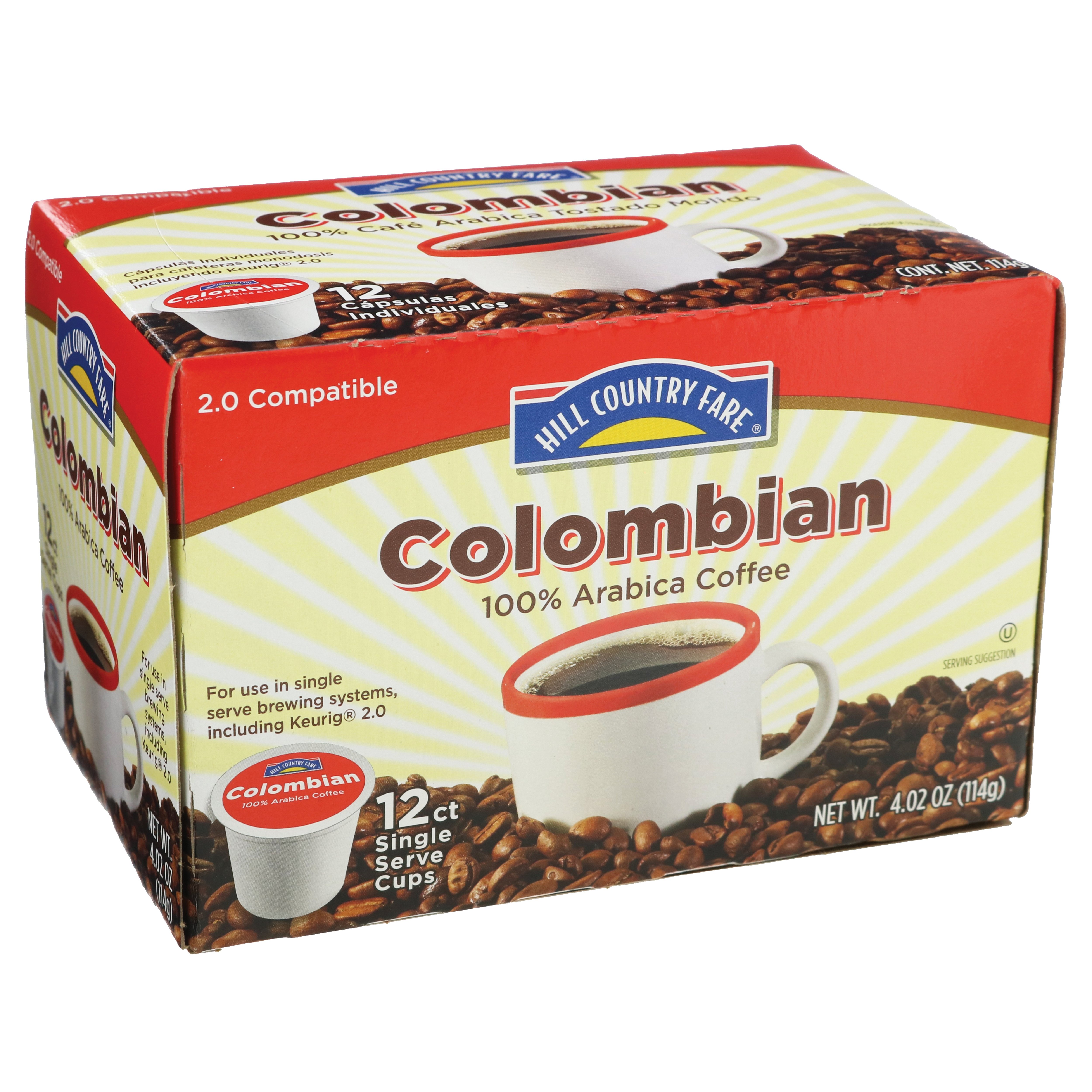 Colombian coffee k on sale cups