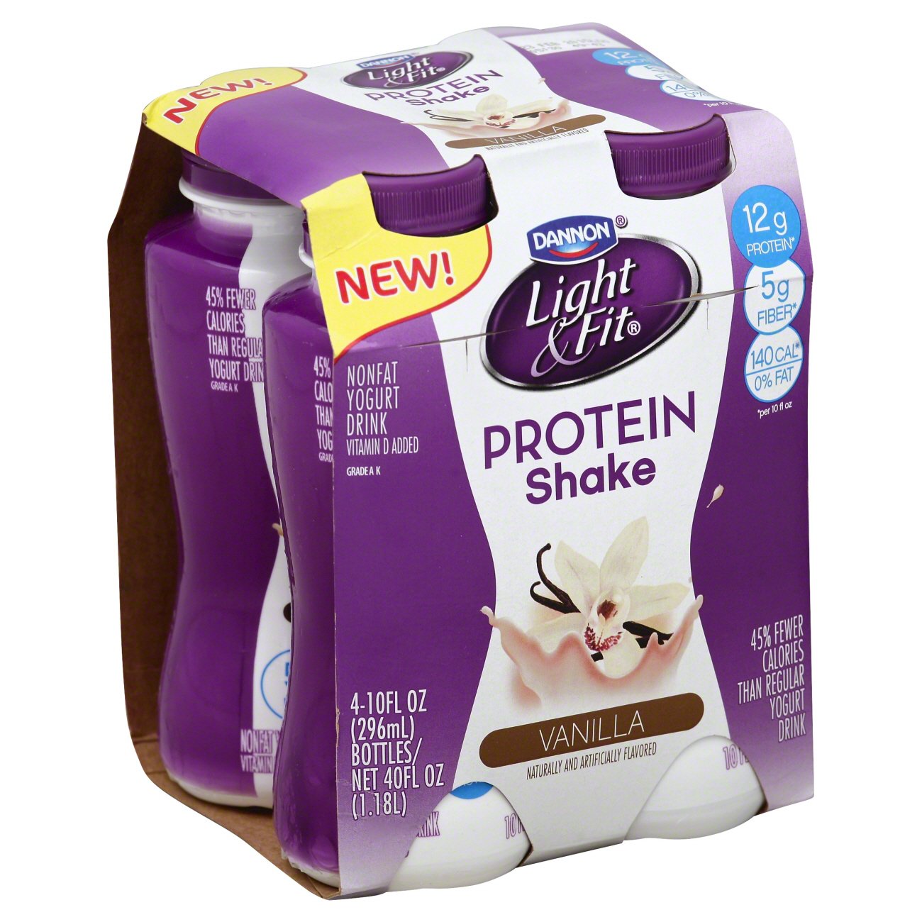 Dannon Light & Fit Vanilla Protein Shake Shop Yogurt at HEB