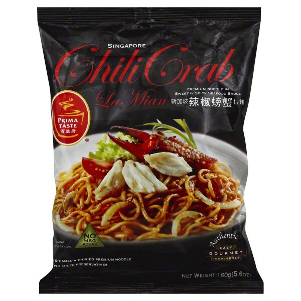 Prima Taste Chili Crab La Mian Shop Pantry Meals at HEB