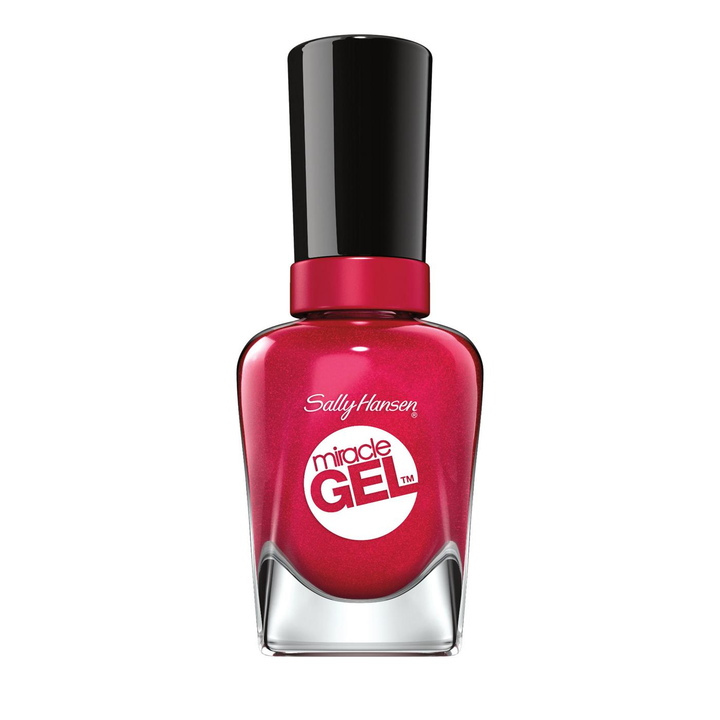 Sally Hansen Miracle Gel Nail Polish - Bordeaux Glow; image 1 of 6