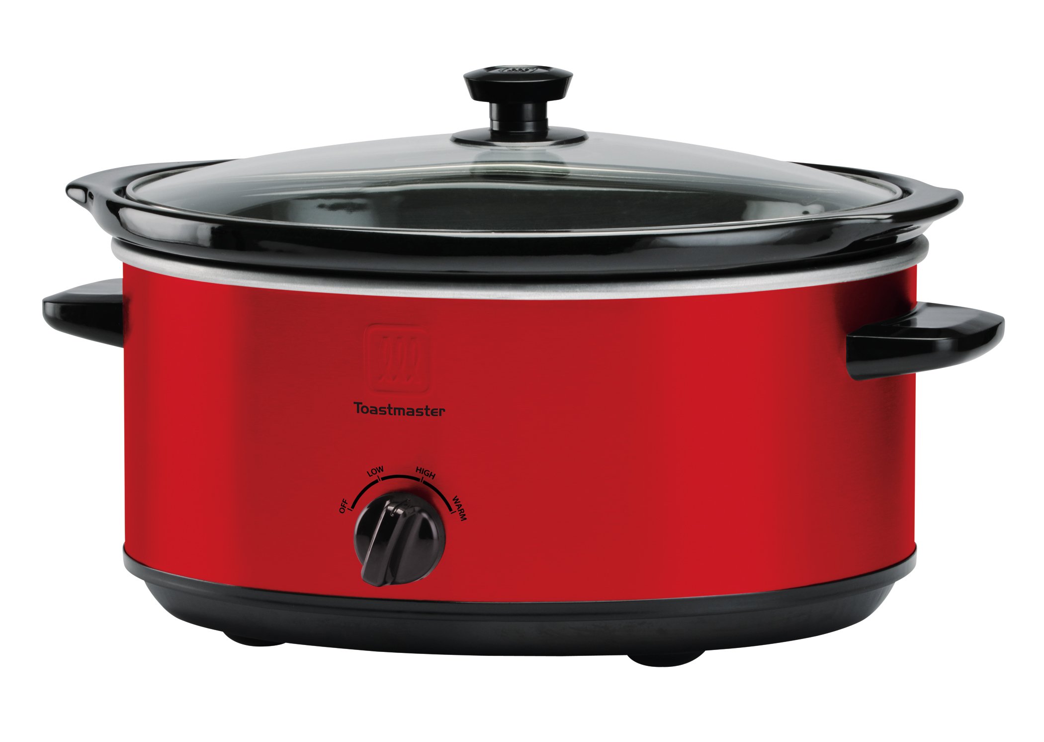 Select Brands Toastmaster 7 QT Slow Cooker, Red Shop Cookers