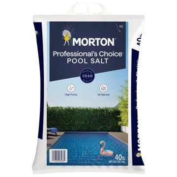 Morton Professional's Choice Pool Salt, 40 lb