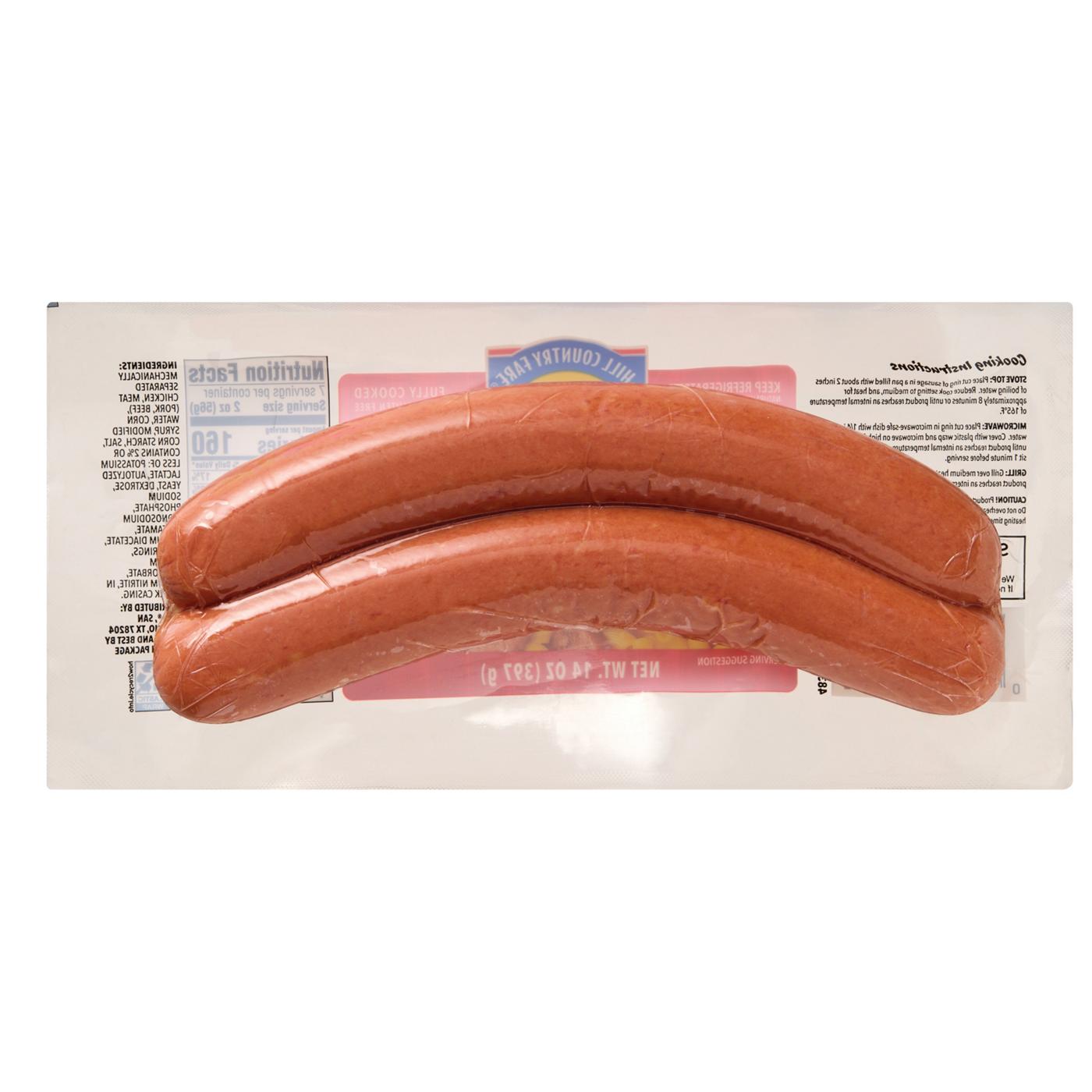 Hill Country Fare Skinless Smoked Sausage Links - Original; image 2 of 2
