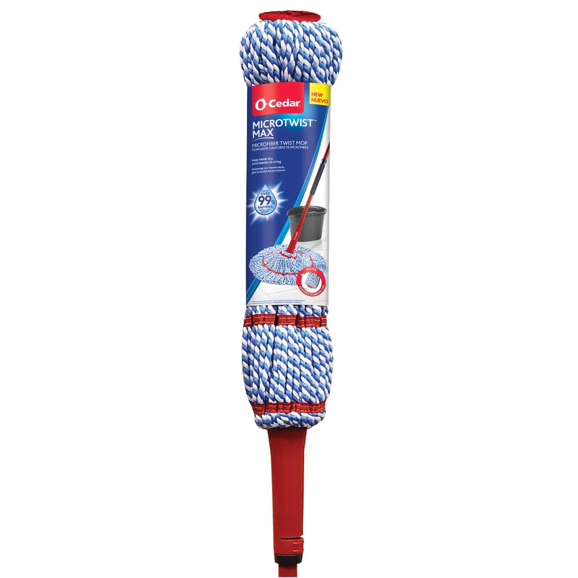 OCedar MicroTwist MAX Microfiber Mop Shop Mops at HEB