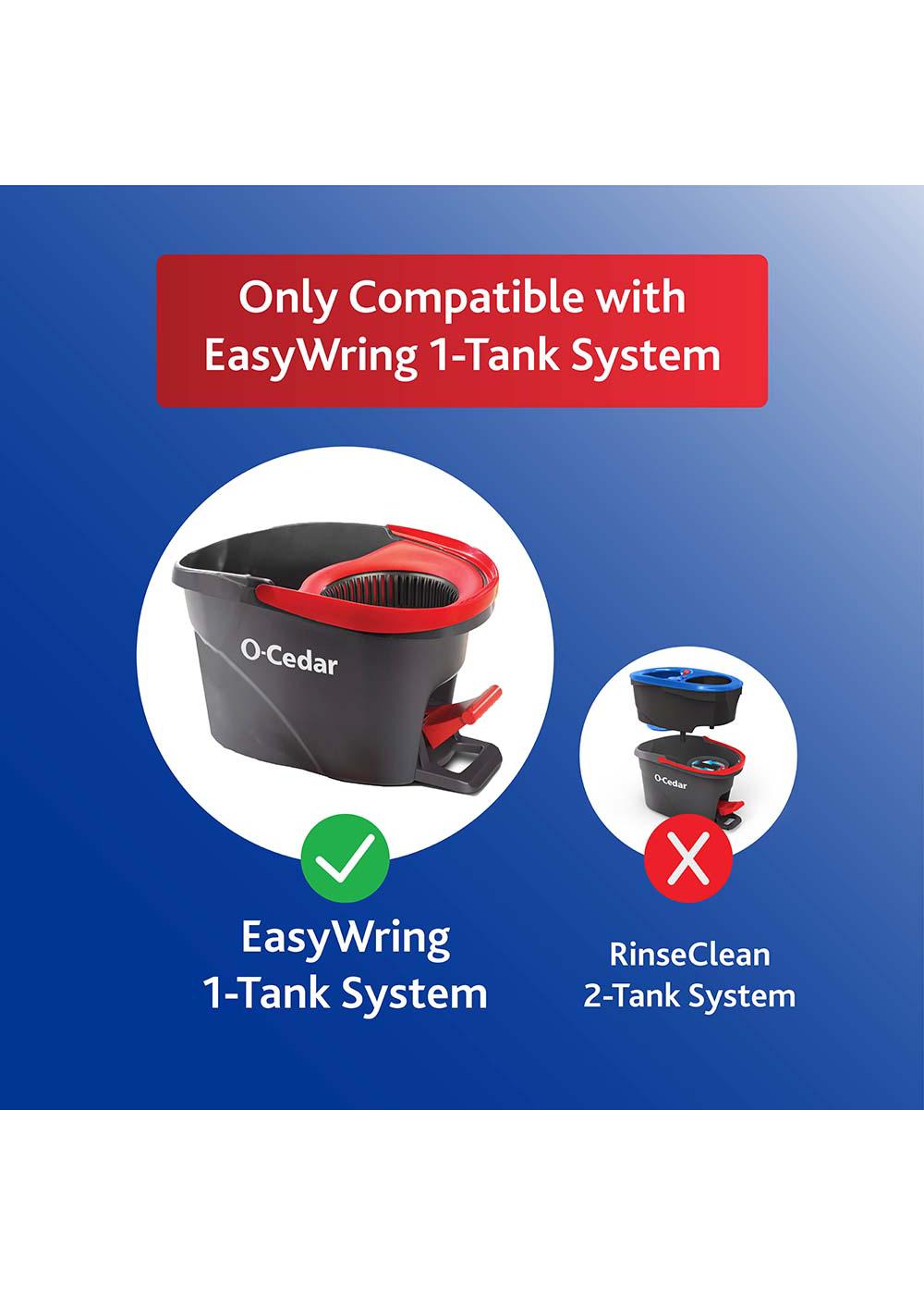 O Cedar EasyWring Spin Mop Microfiber Refill Shop Mops at H E B