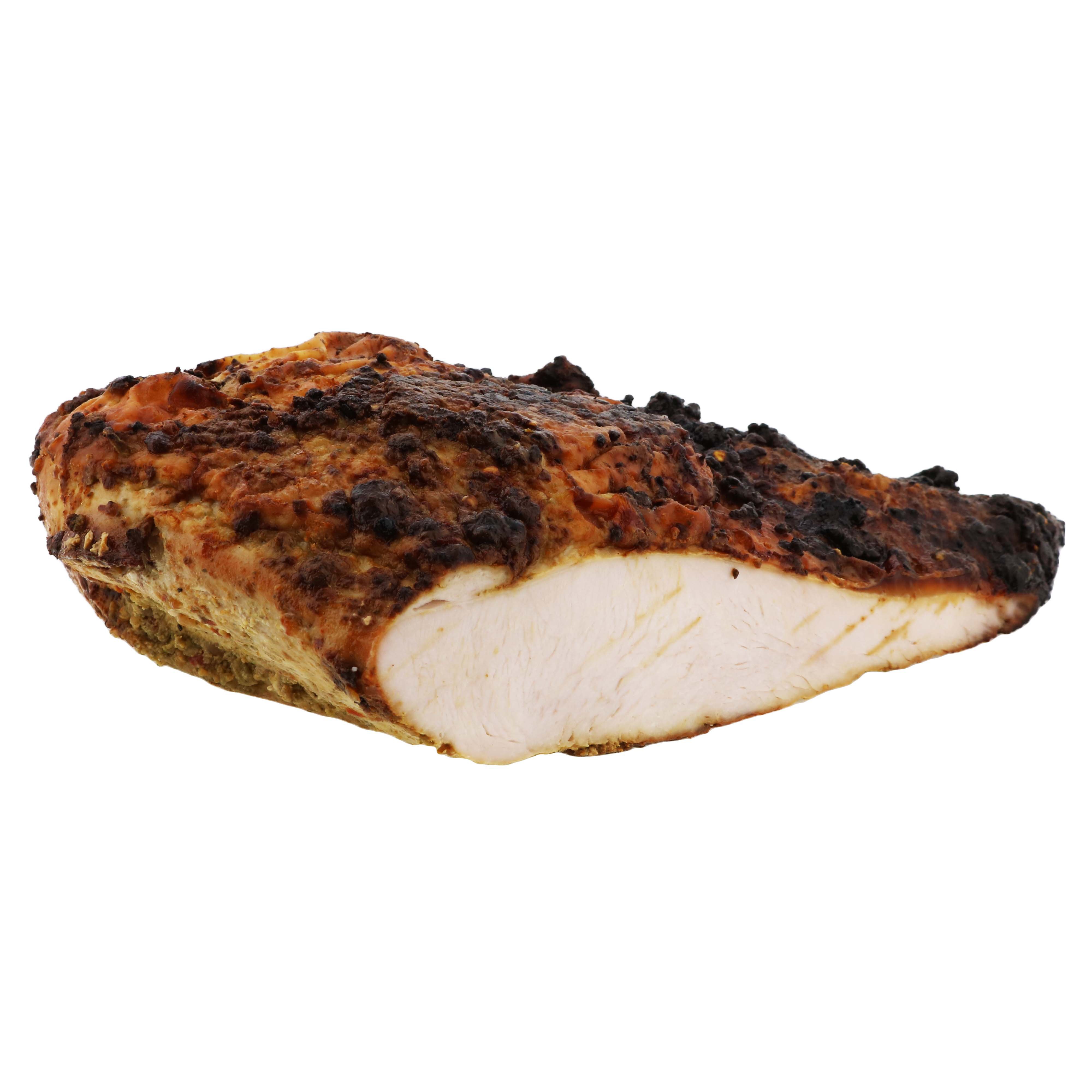 HEB Natural InHouse Roasted Hatch ChileSeasoned Turkey Breast, Custom Sliced Shop Meat at