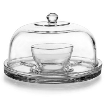 Libbey Selene 6 In 1 Pie Dome, 2 pc