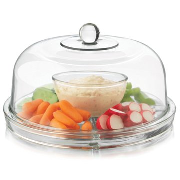 Libbey Selene 6 In 1 Pie Dome, 2 pc