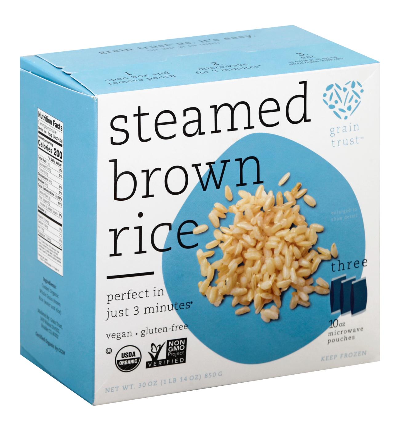 Grain Trust Steamed Brown Rice; image 2 of 2