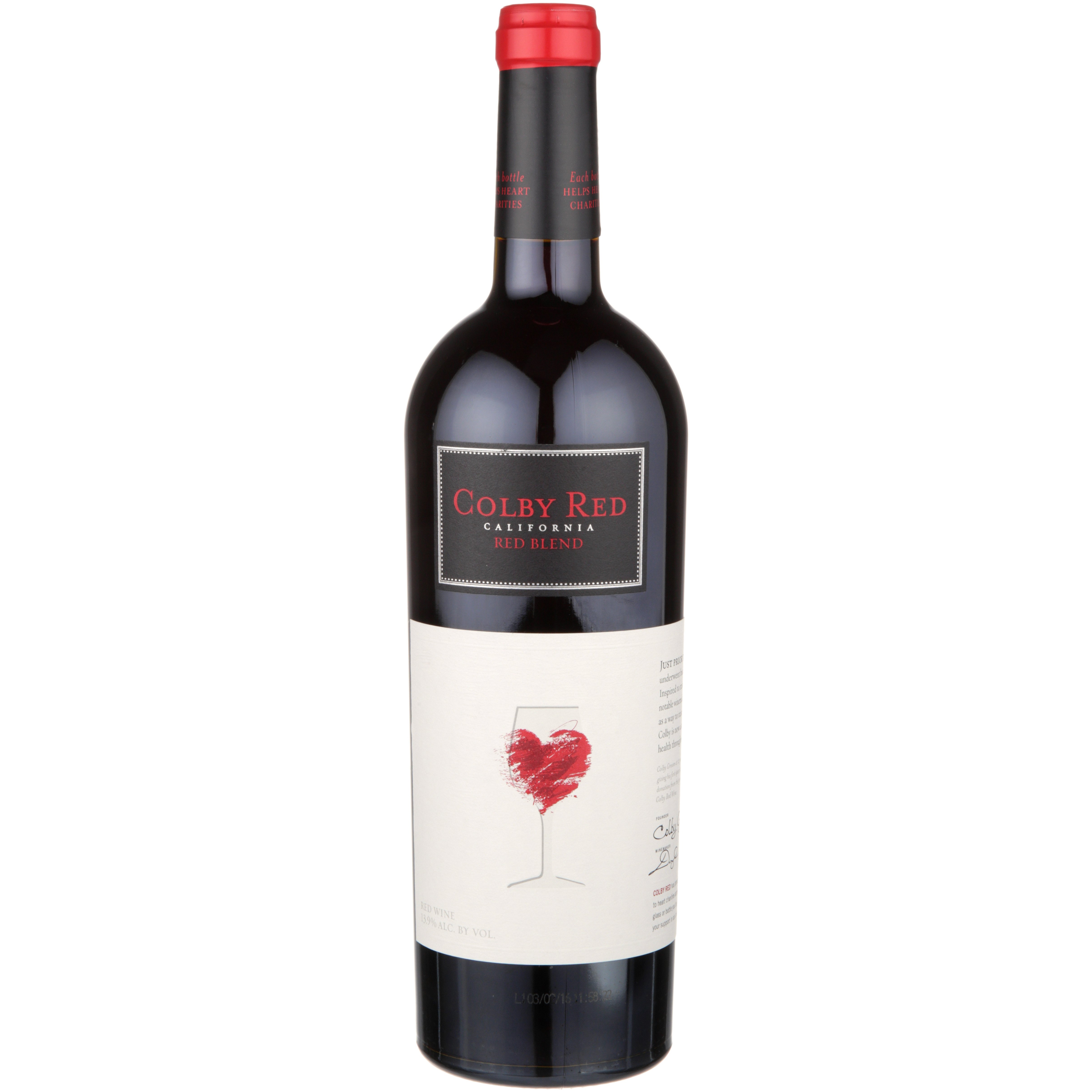 Colby Red Red Blend Wine Shop Wine at HEB