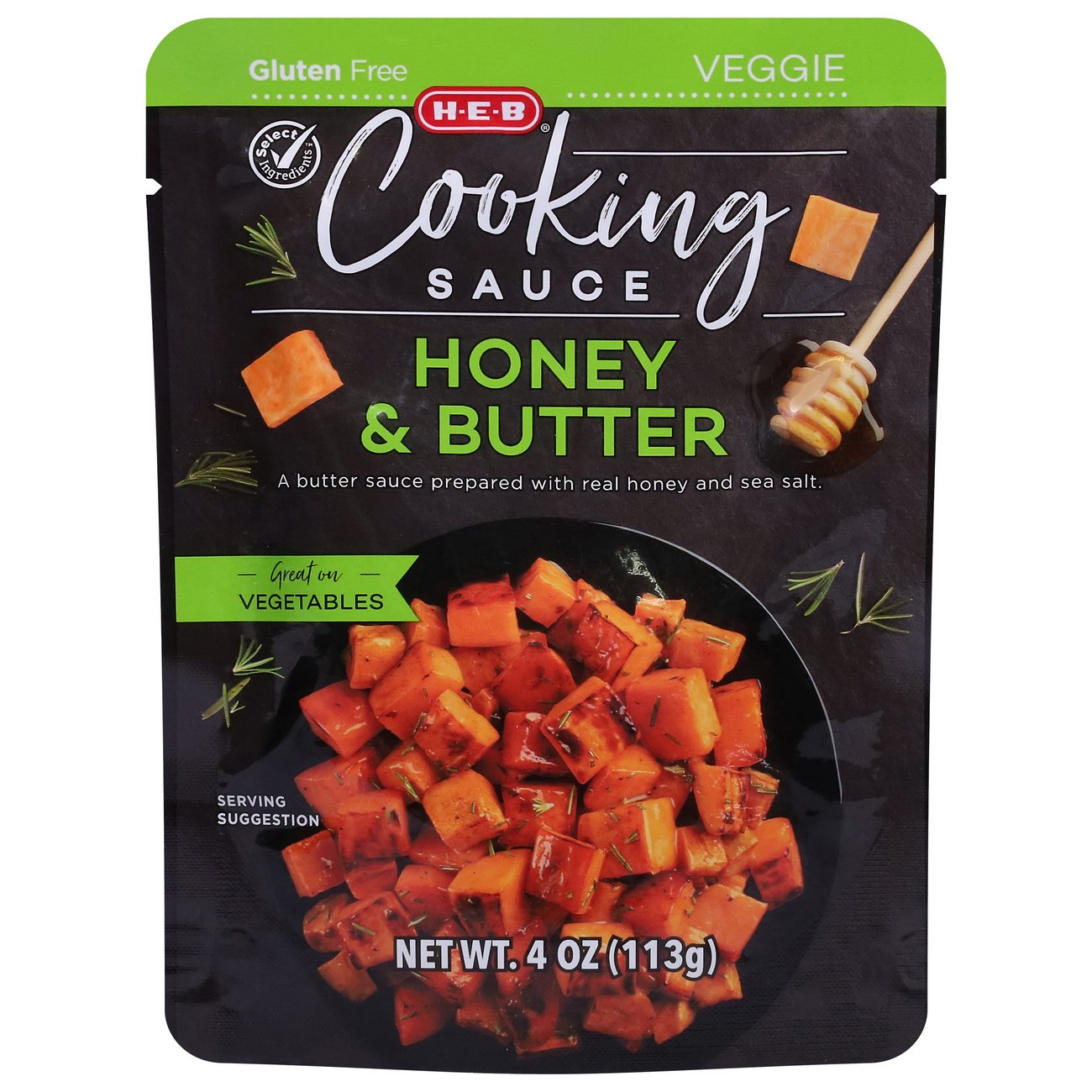 H-E-B Select Ingredients Honey & Butter Cooking Sauce - Shop Cooking ...