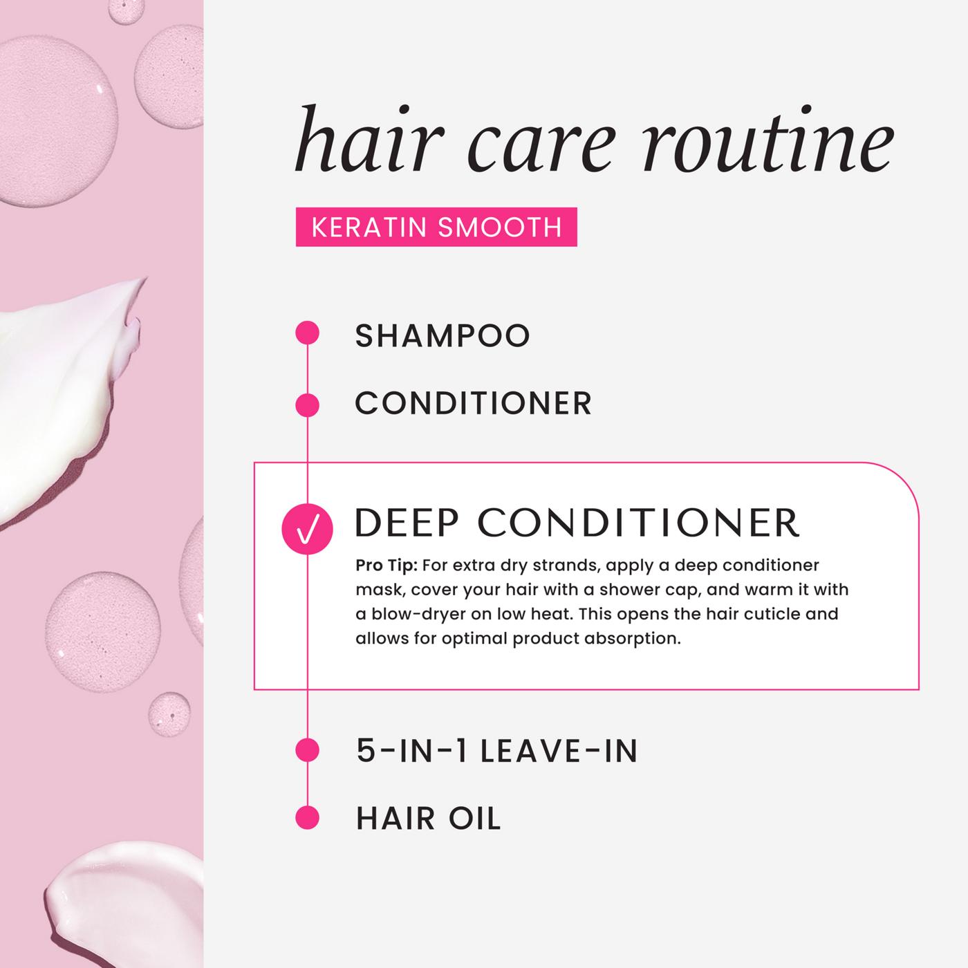 HASK Keratin Smoothing Deep Conditioner; image 5 of 7