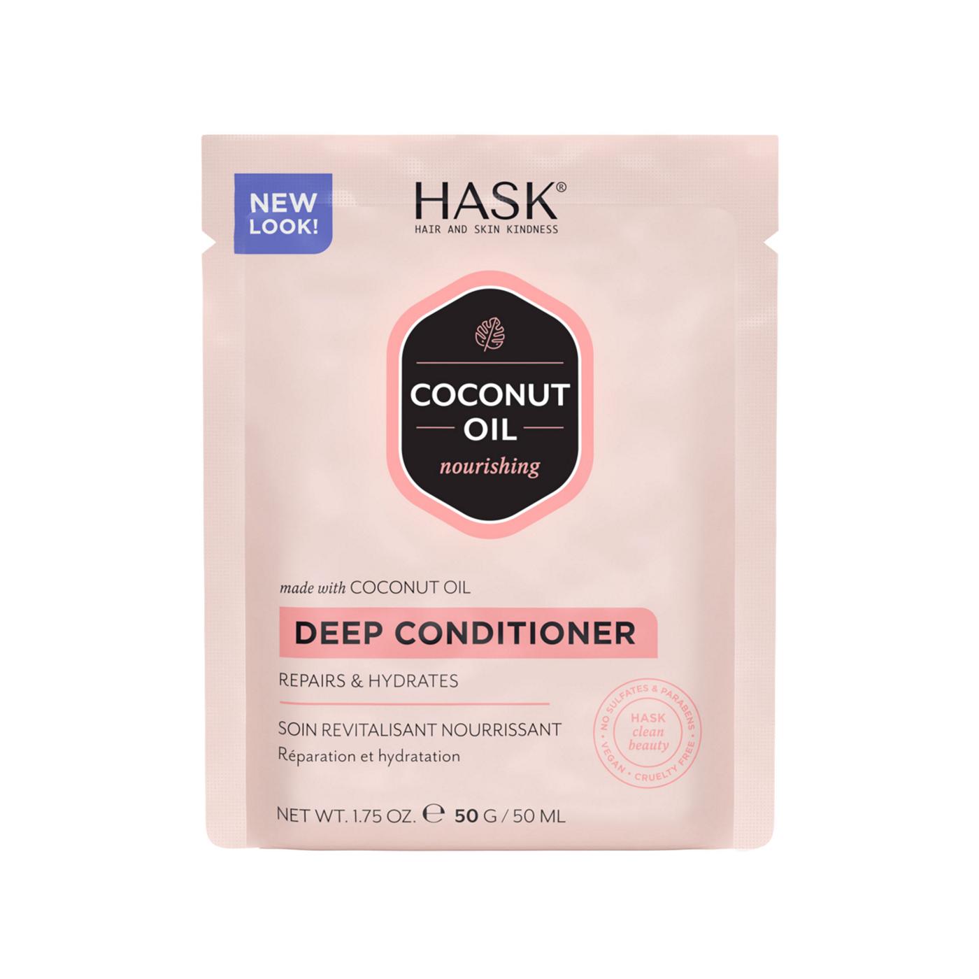 HASK Coconut Oil Nourishing Deep Conditioner; image 1 of 7