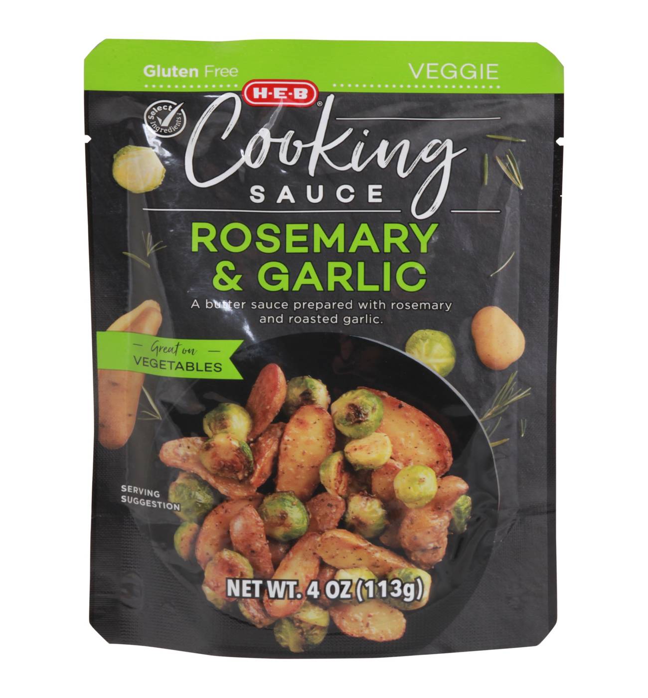 H-E-B Cooking Sauce - Rosemary & Garlic; image 1 of 4