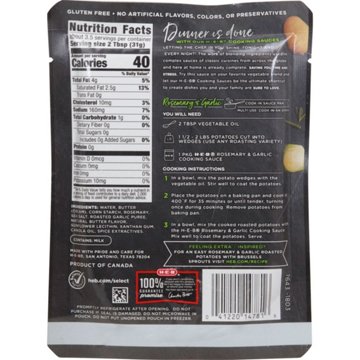 H-E-B Cooking Sauce - Rosemary & Garlic, 4 oz