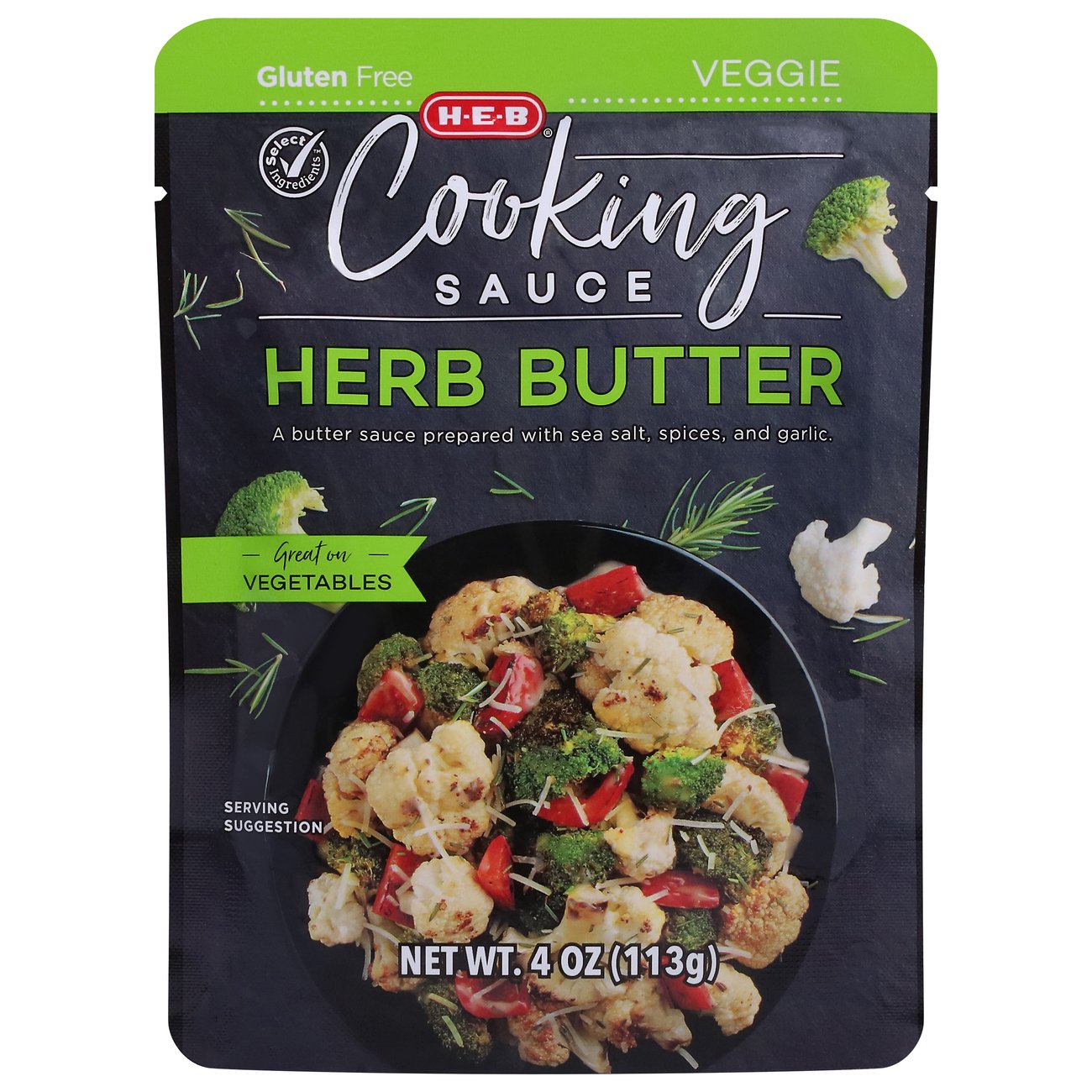 H-E-B Herb Butter Cooking Sauce | Fig App