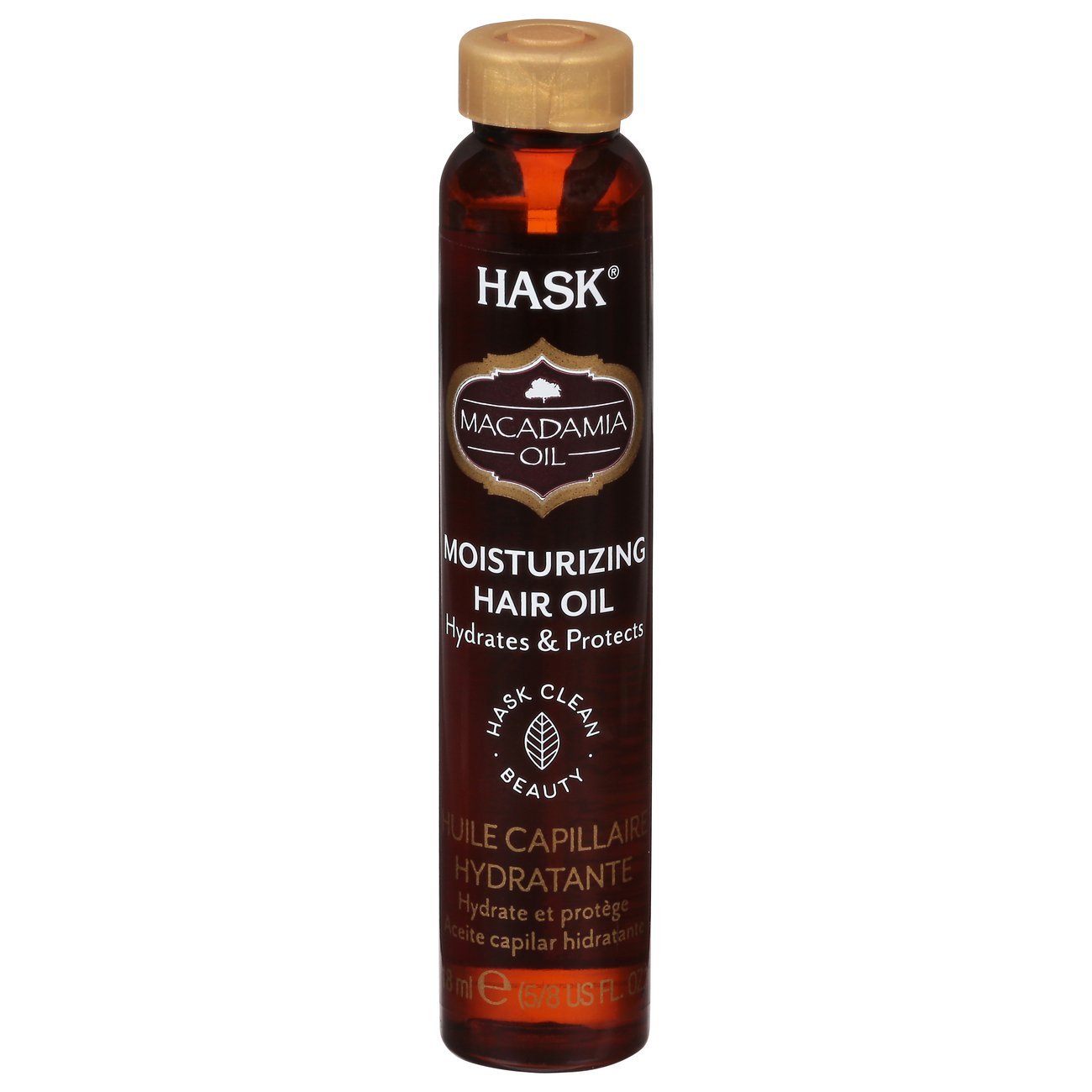 Hask Macadamia Oil Moisturizing Shine Oil - Shop Styling products ...