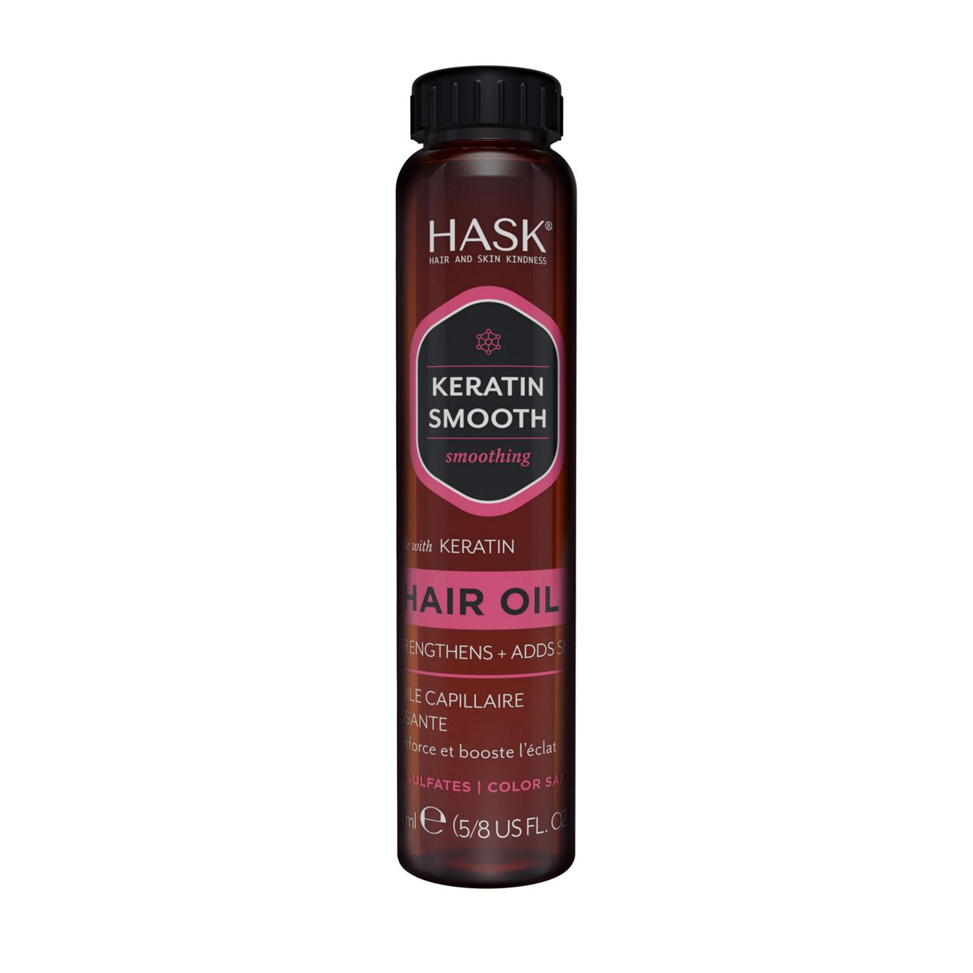 HASK Keratin Smoothing Hair Oil; image 1 of 8