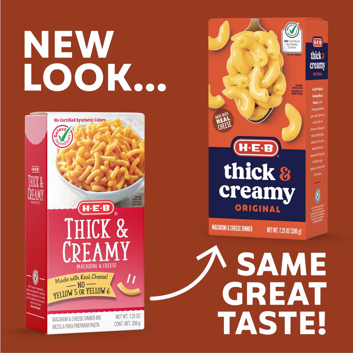H-E-B Thick & Creamy Macaroni & Cheese; image 3 of 3