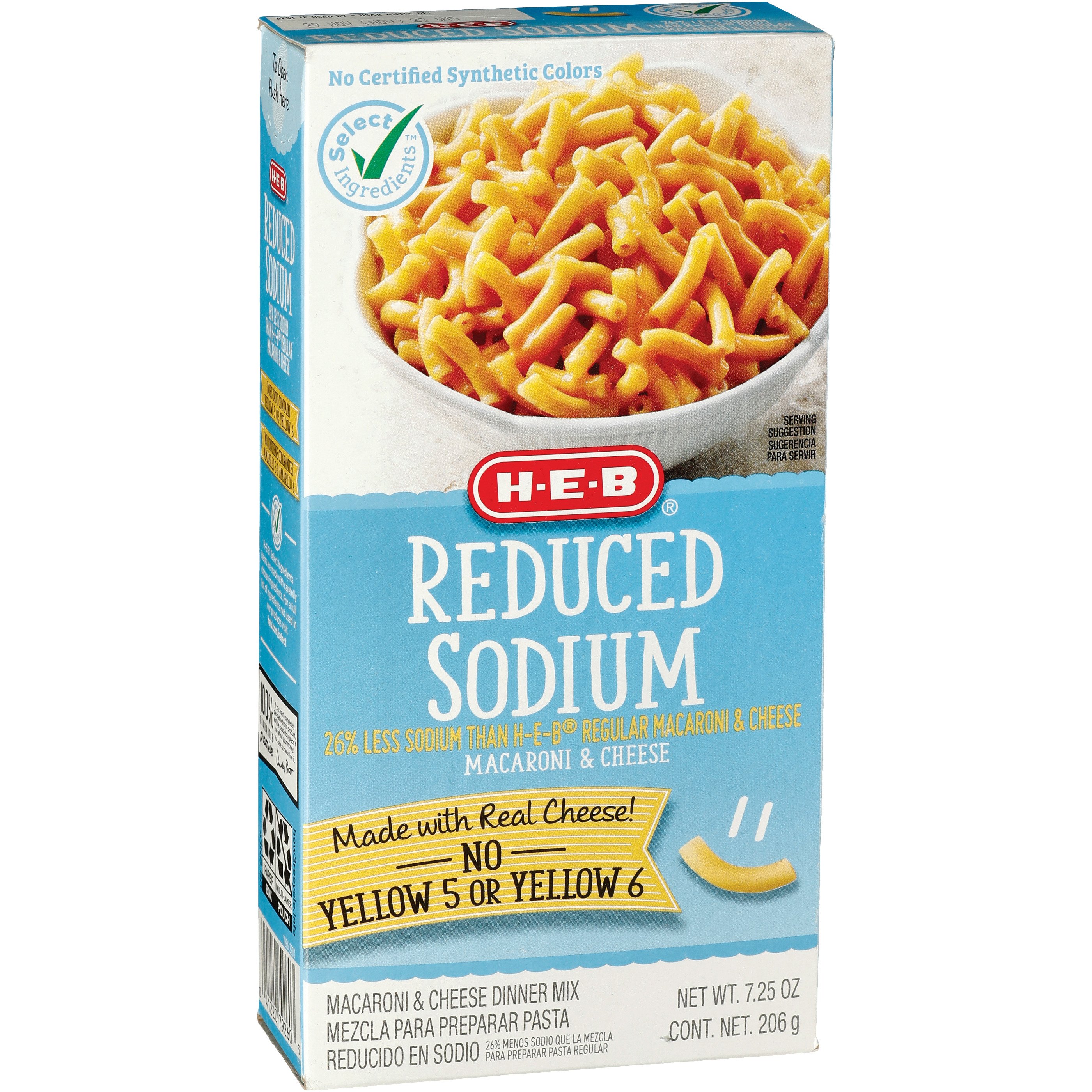 H-E-B Reduced Sodium Macaroni and Cheese - Shop Pantry Meals at H-E-B