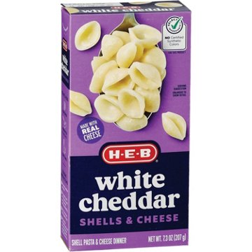 H-E-B White Cheddar Macaroni & Cheese, 7.3 oz