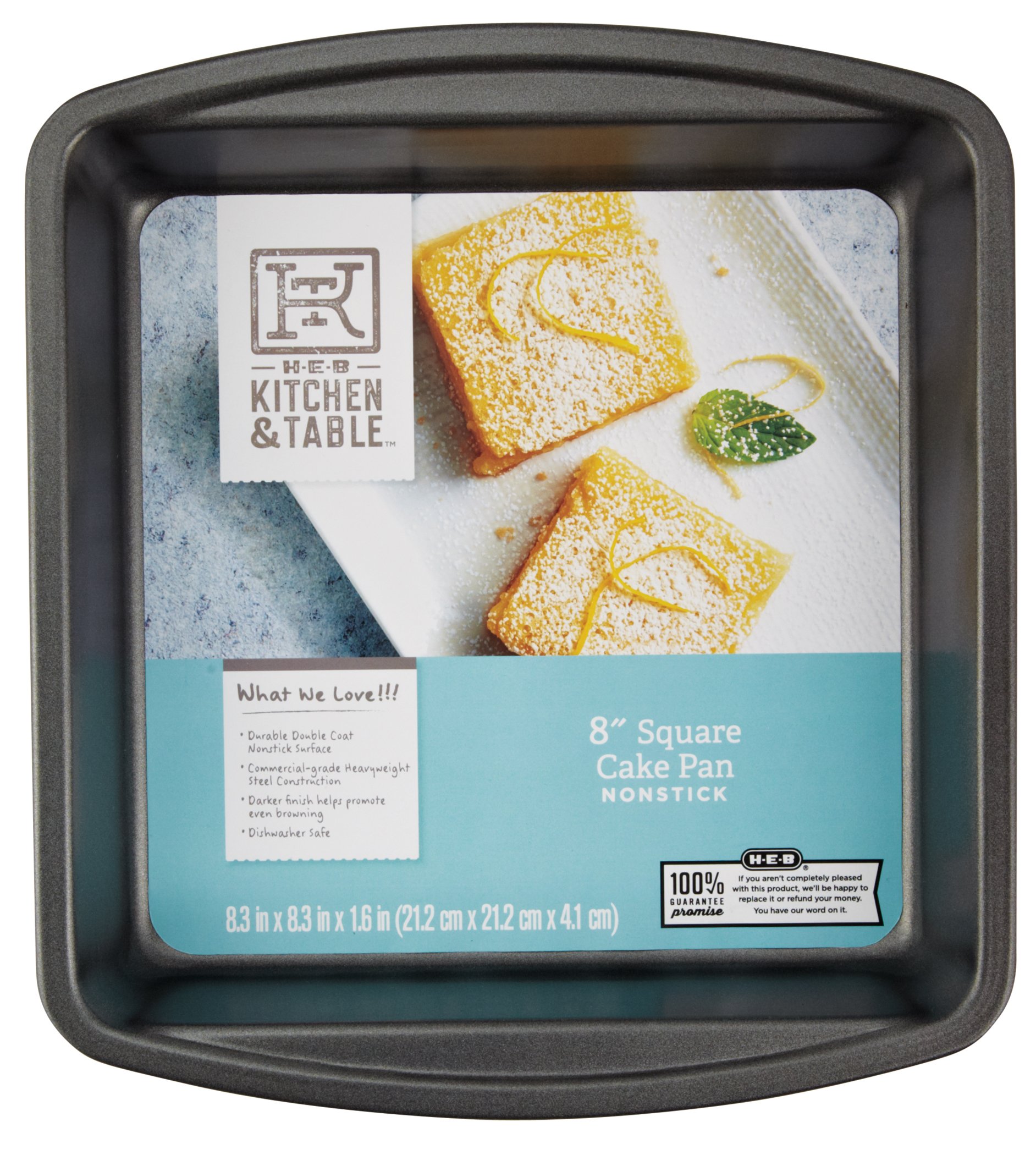 Kitchen & Table by HEB Square Cake Pan Shop Pans & Dishes at HEB