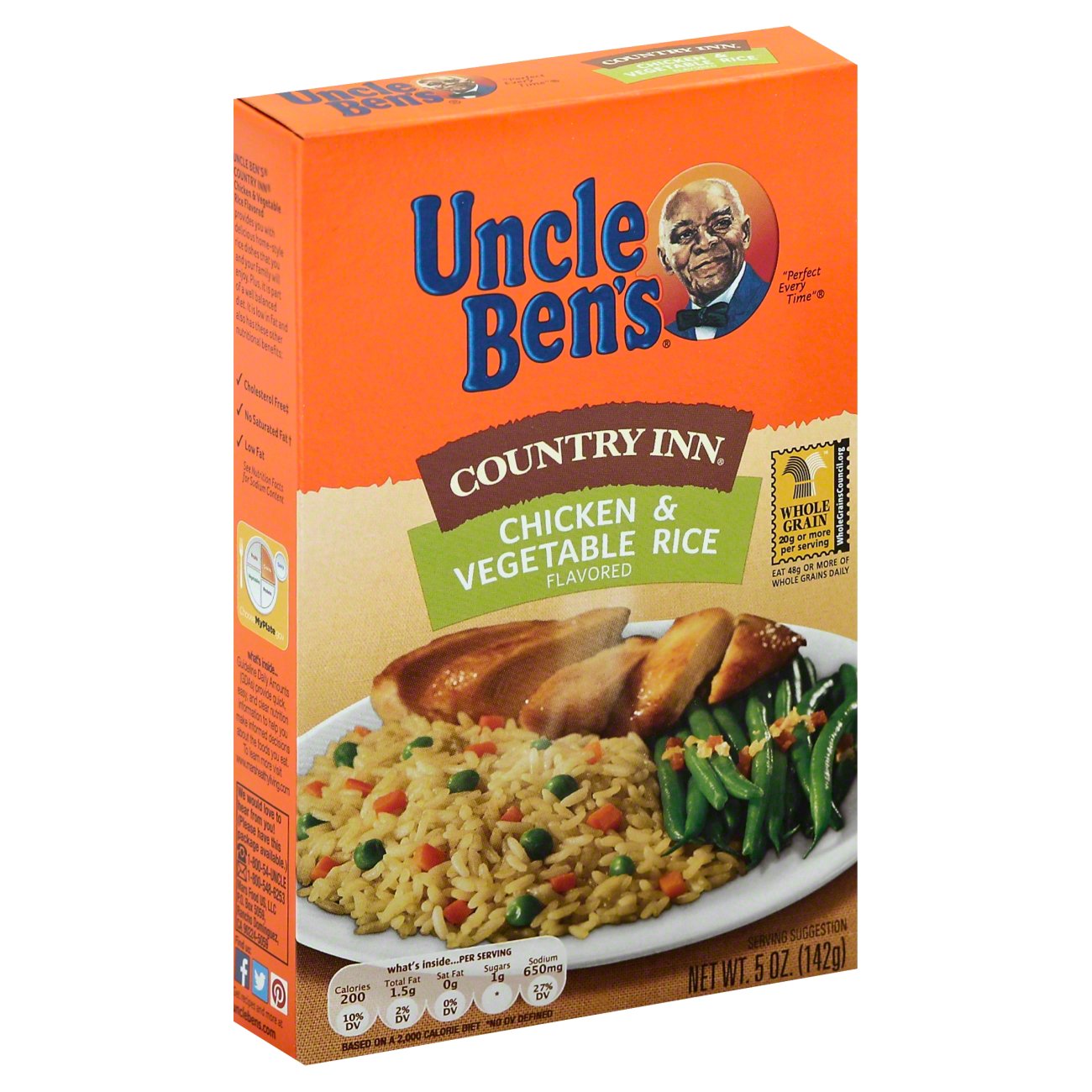 Uncle Ben's Country Inn Chicken & Vegetable Rice - Shop Rice & grains ...