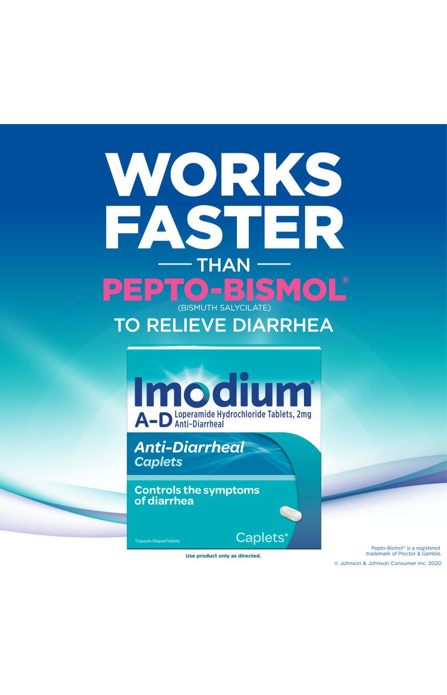 Imodium A-D Anti-Diarrheal Caplets; image 4 of 5