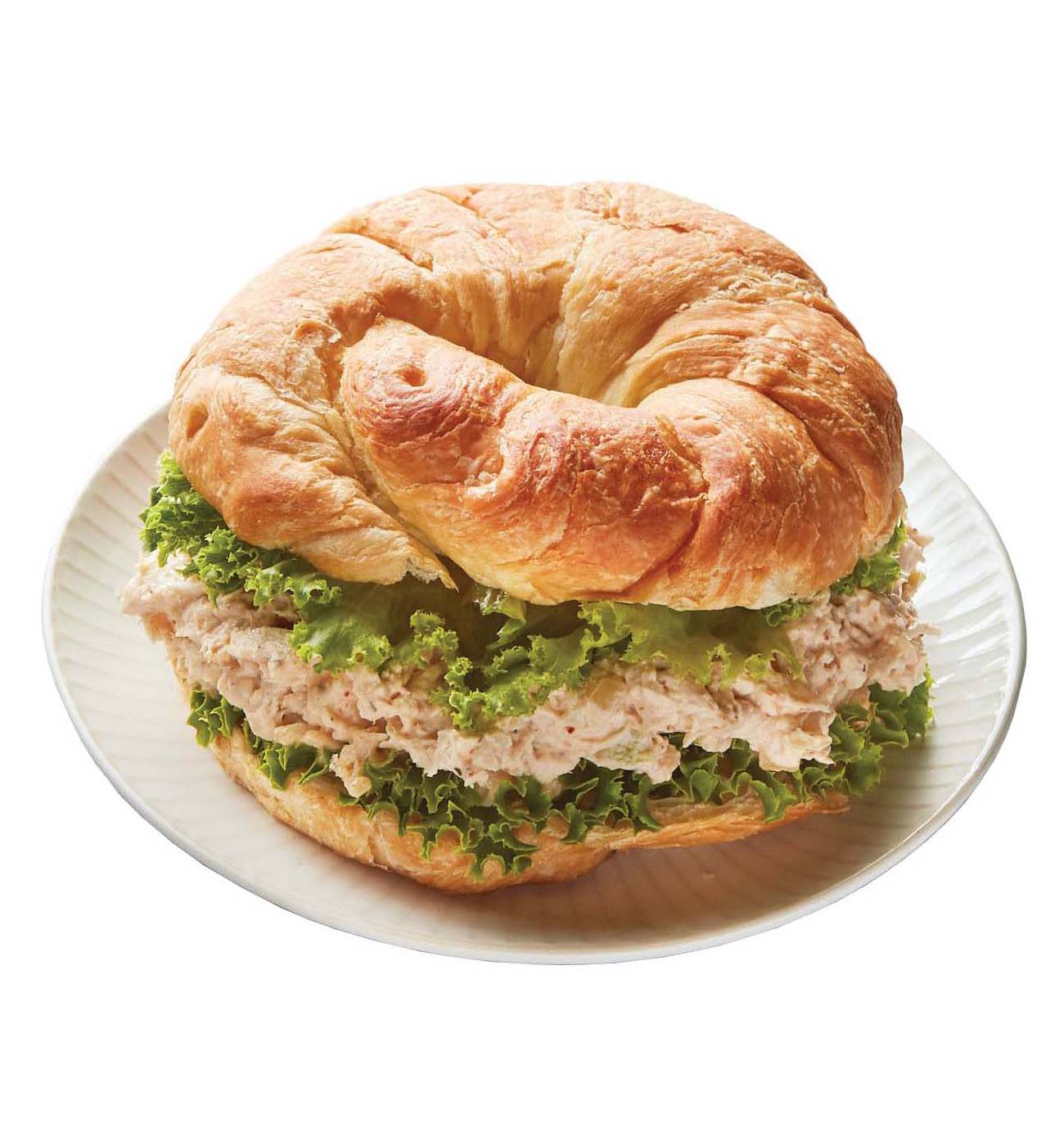 Meal Simple by H-E-B Rotisserie Chicken Salad Croissant Sandwich; image 2 of 3