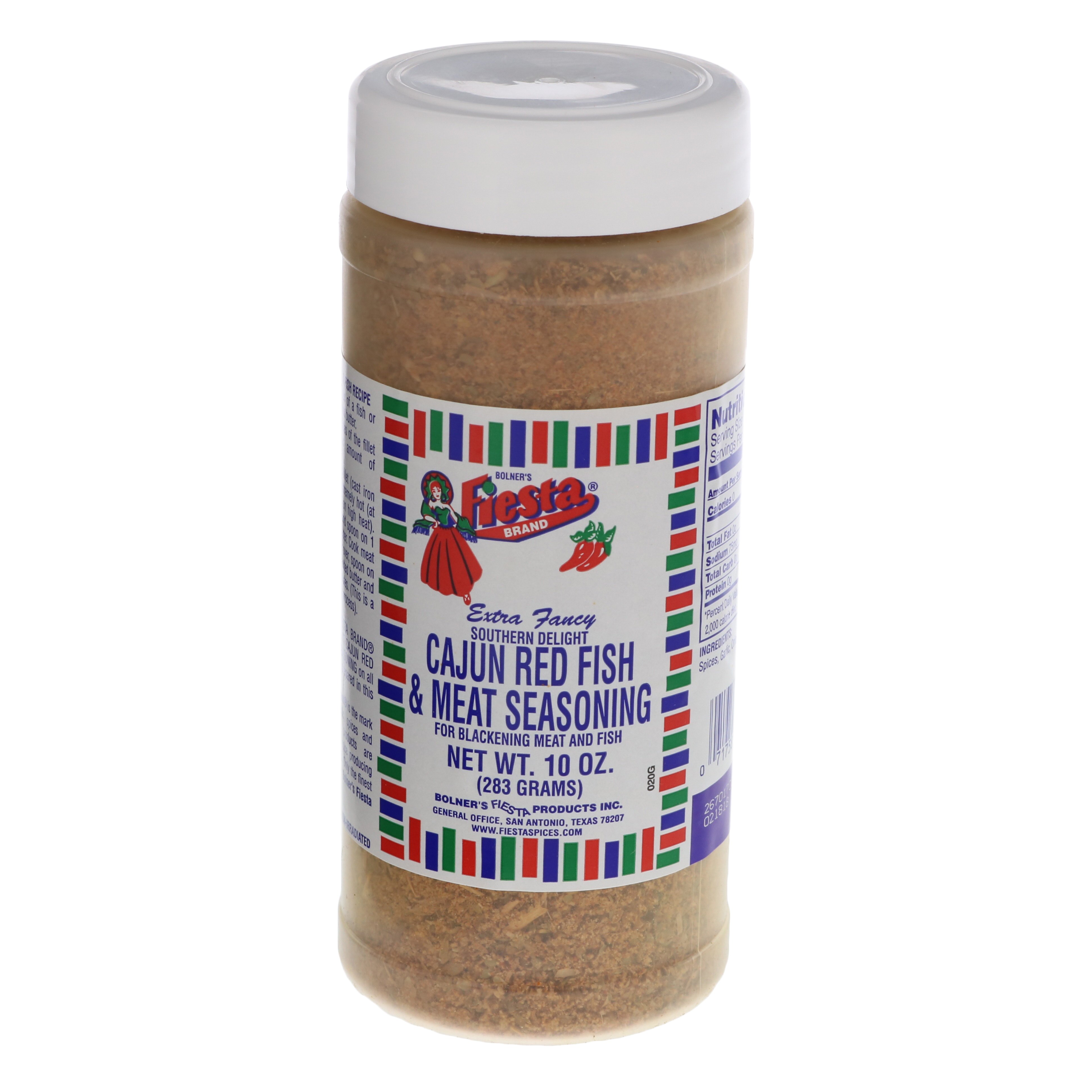 Bolner's Fiesta Cajun Red Fish & Meat Seasoning Shop Spices