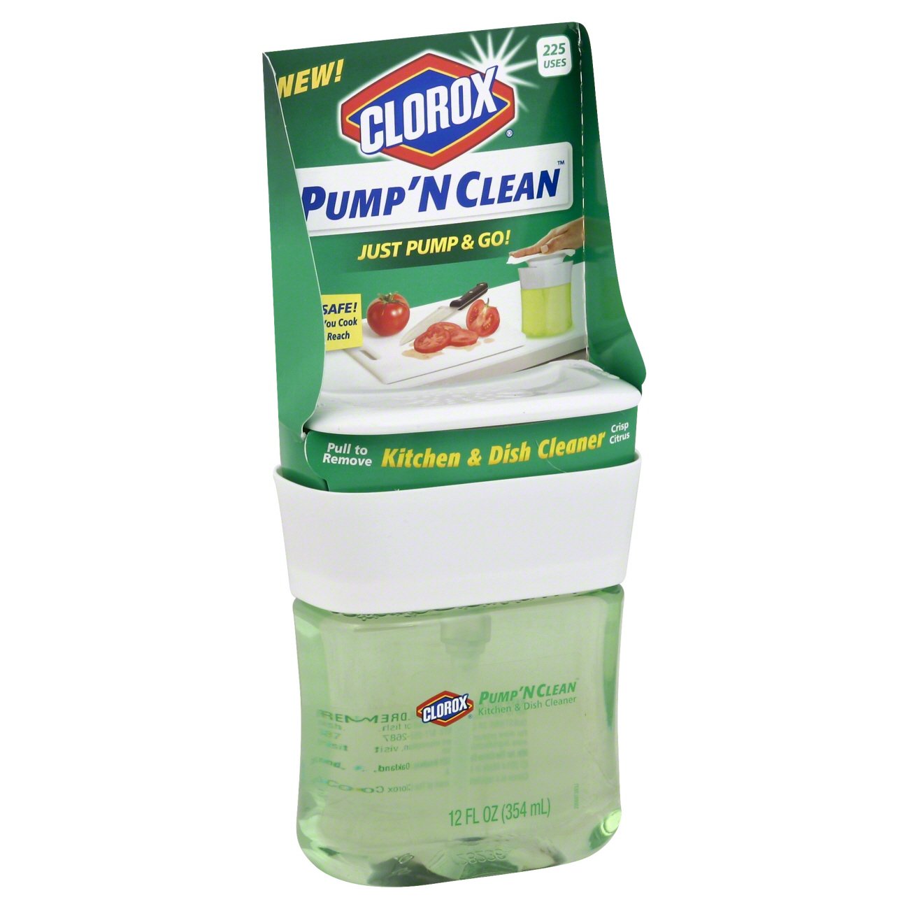 Clorox Pump N Clean Kitchen & Dish Cleaner Crisp Citrus Shop All