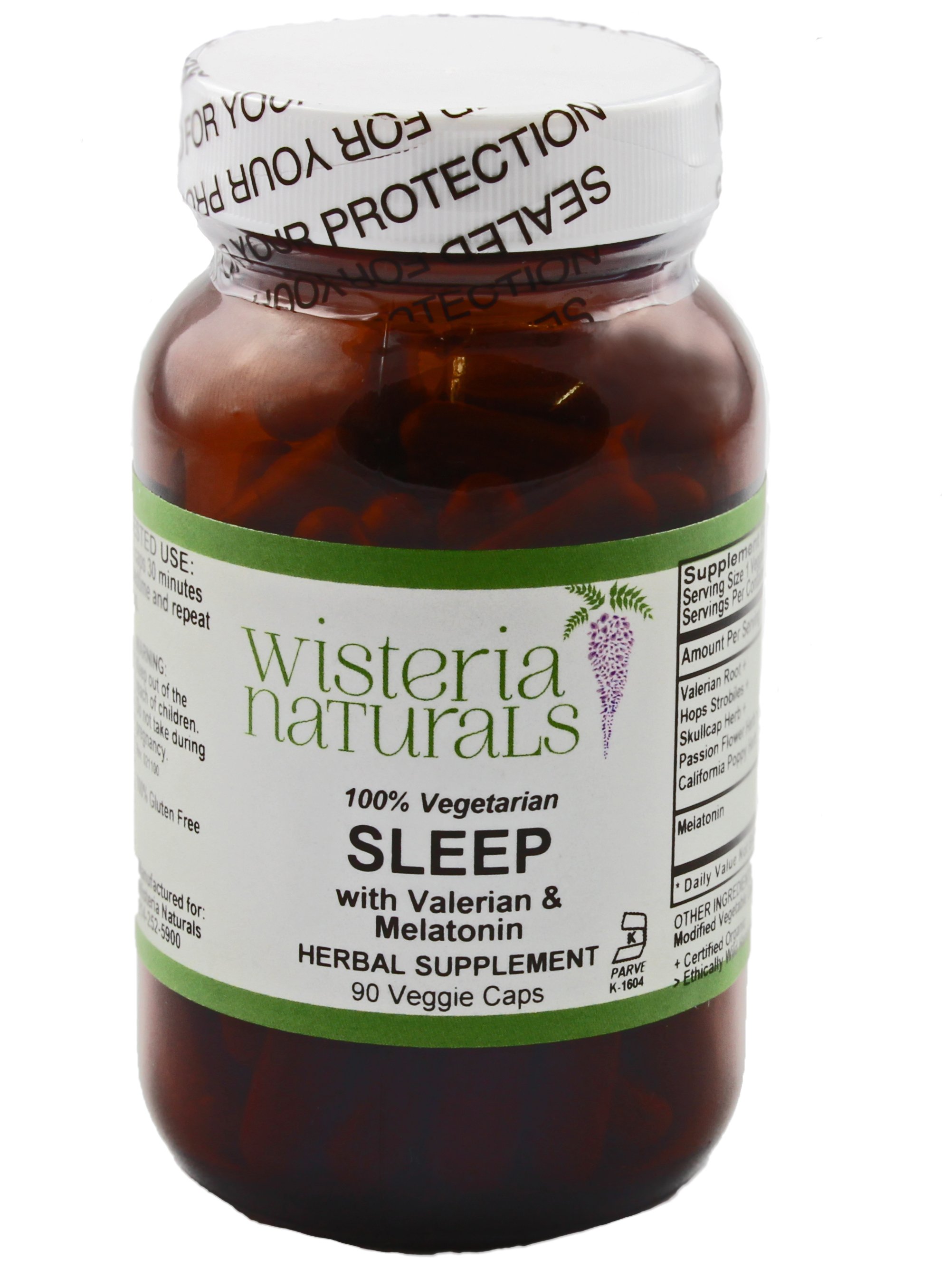 Wisteria Naturals Sleep with Valerian & Melatonin Shop Sleep