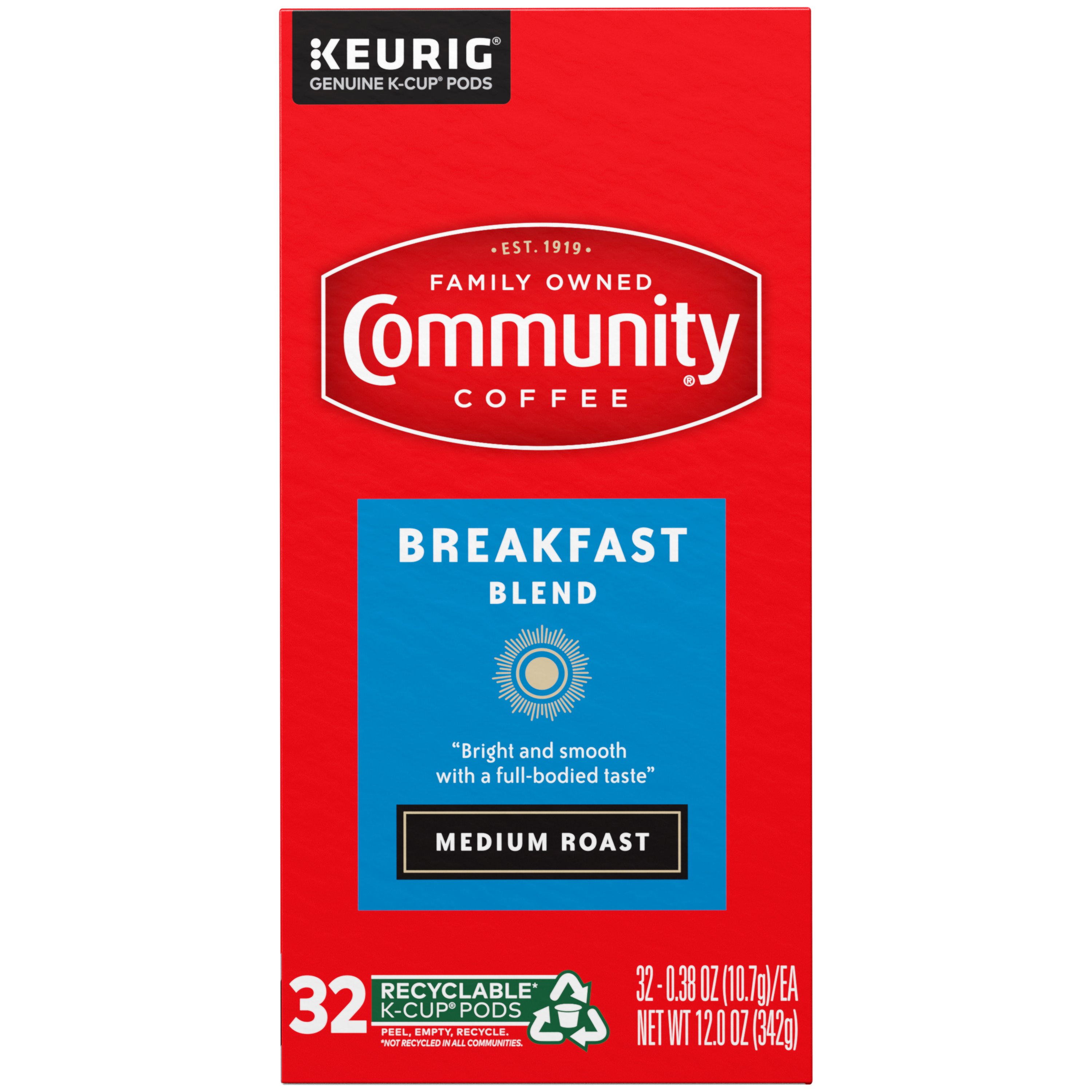 Community coffee breakfast outlet blend k cups