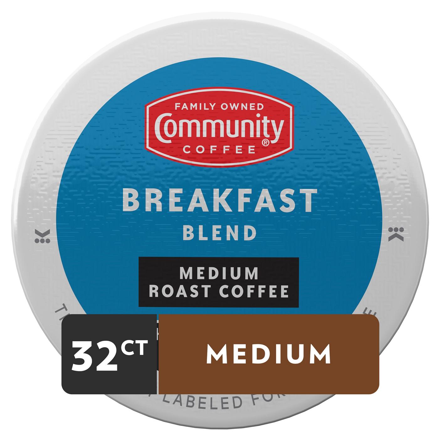Community Coffee Breakfast Blend Medium Roast Single Serve Coffee K Cups; image 4 of 7
