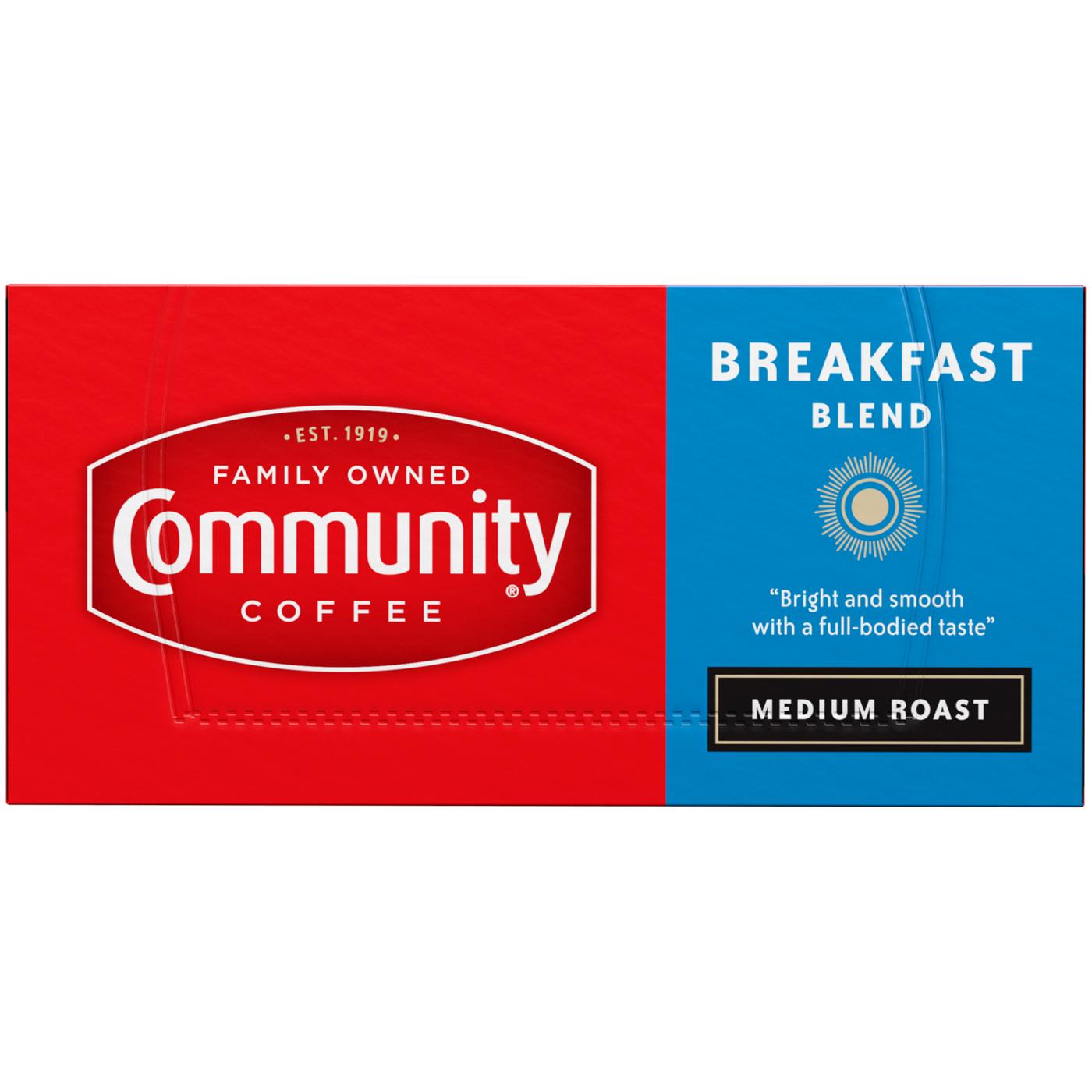 Community Coffee Breakfast Blend Medium Roast Single Serve Coffee K Cups; image 6 of 7
